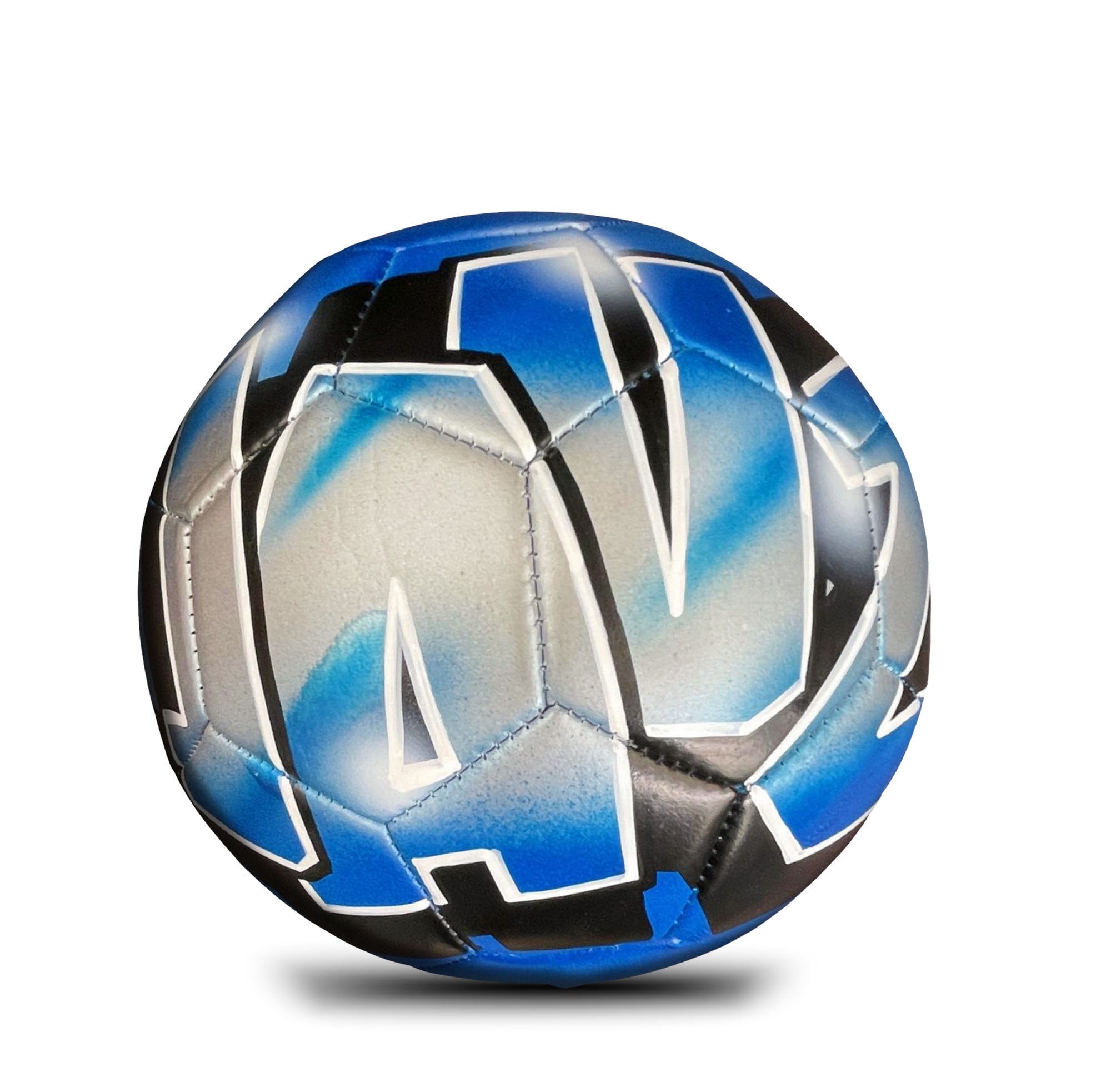 Soccer Ball, Custom Airbrush Ball, Personalized Sports Gifts, Sports Trophy, Coaches Gift, sale Graffiti Soccer Ball, Handpainted ball, soccer