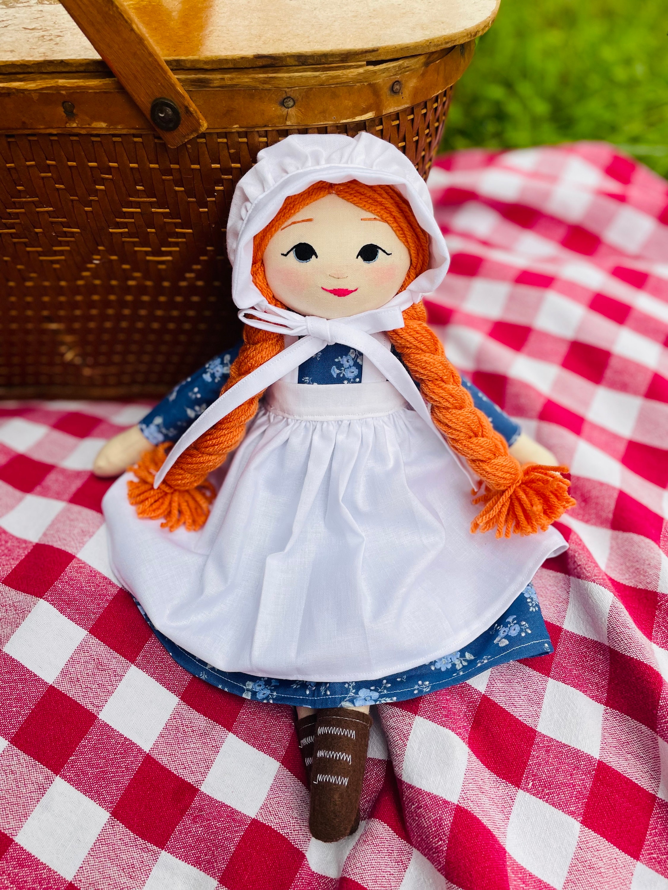 Cowboy Doll-Handmade Doll-Textile Doll-Fabric Doll-Home outlet Decoration-Handmade Toy