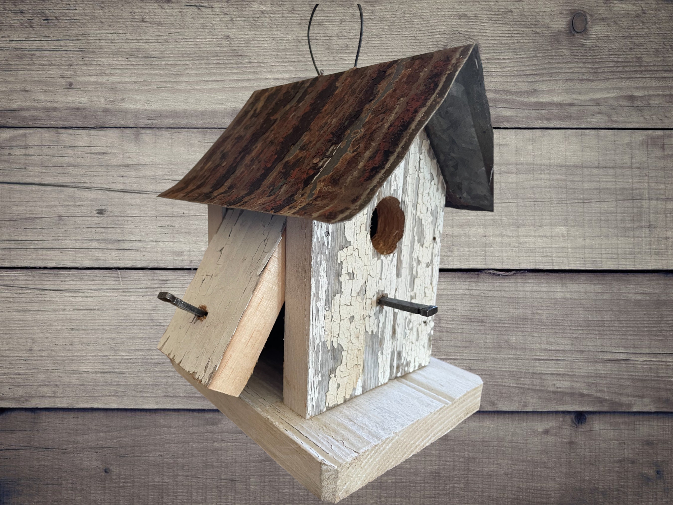 Reclaimed shops Barn Wood Birdhouse