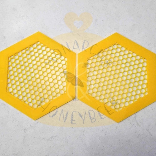 Products Set (2) Mini Floating Bee Island 3D Printed, Bee Waterer