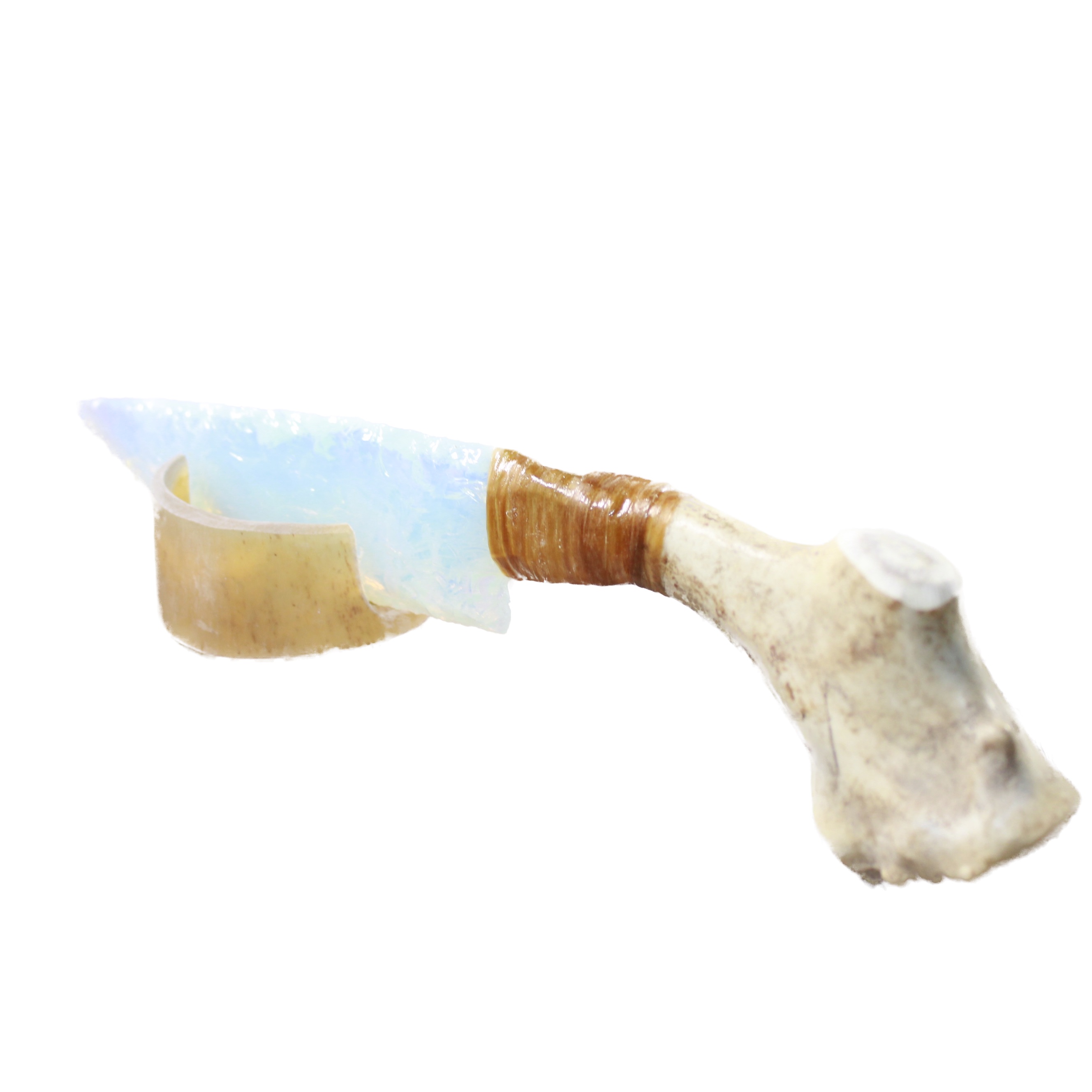 Holiday & Seasonal Halloween Reindeer Antler Handle Opalite Blade