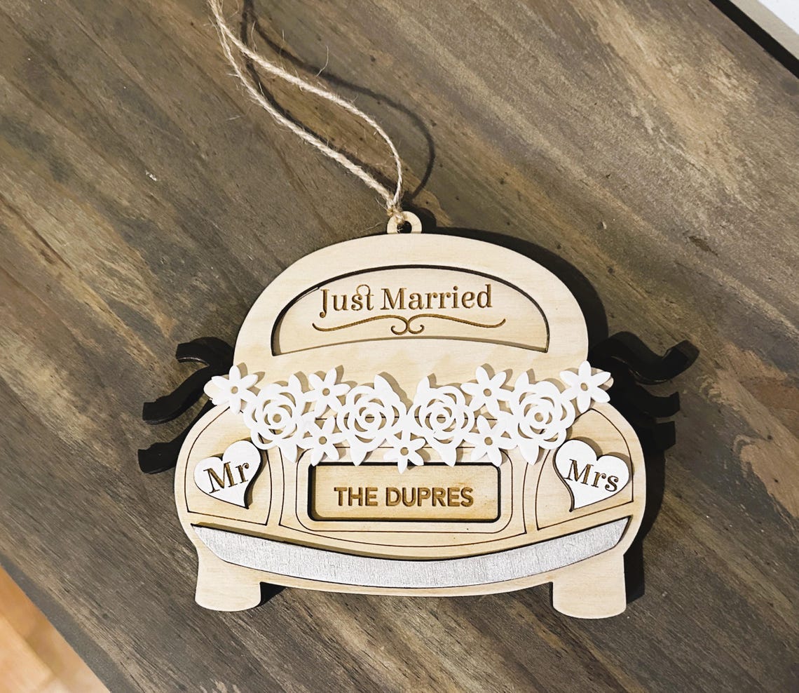 Personalized Wedding Gift Card Holder