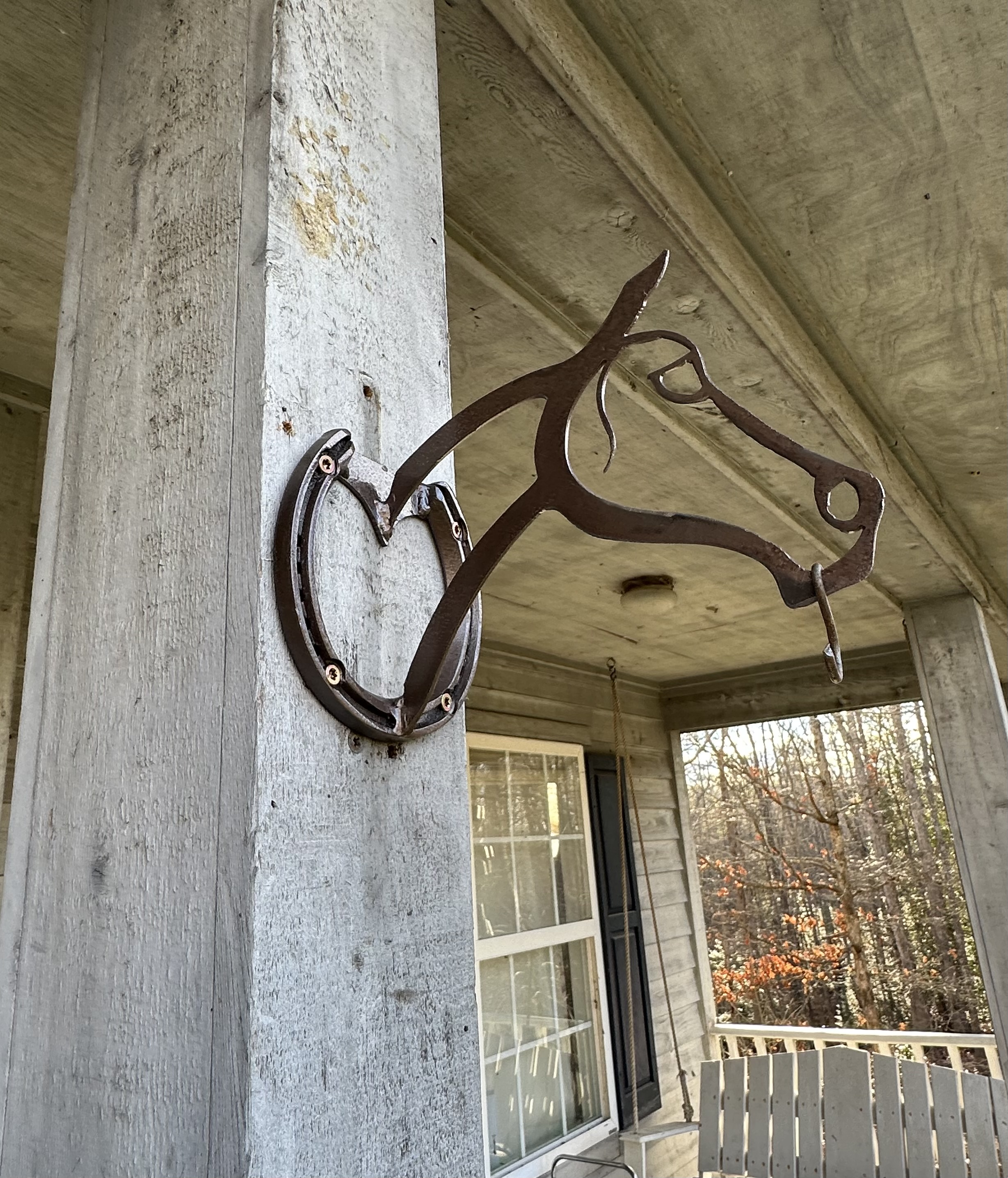 Art & Collectibles :: Metal Art :: Horse Head Plant Hanger