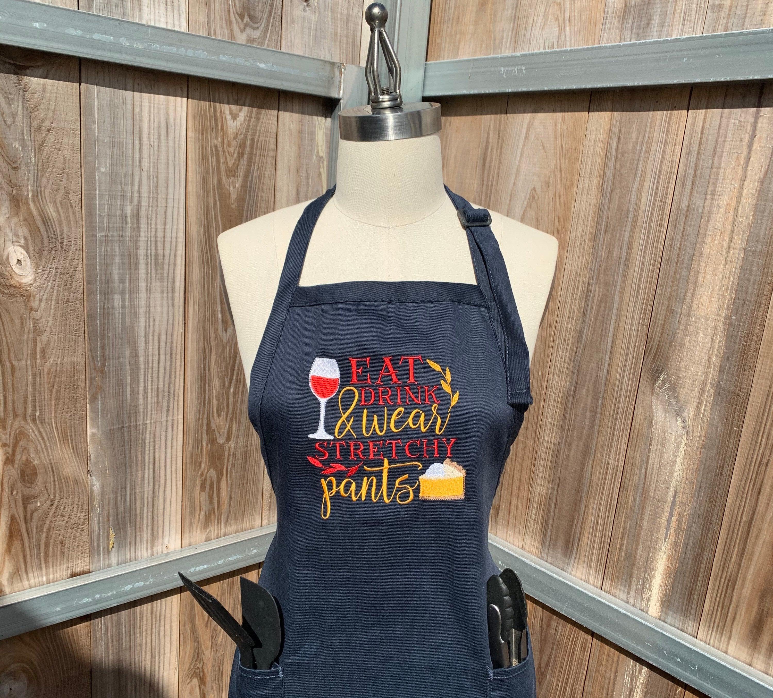 Personalized Apron, Custom Aprons for Women, Gift for Chef, Hostess Gift,  Cooking Apron With Pocket, Aprons Gifts for Mom, Kitchen Gifts 