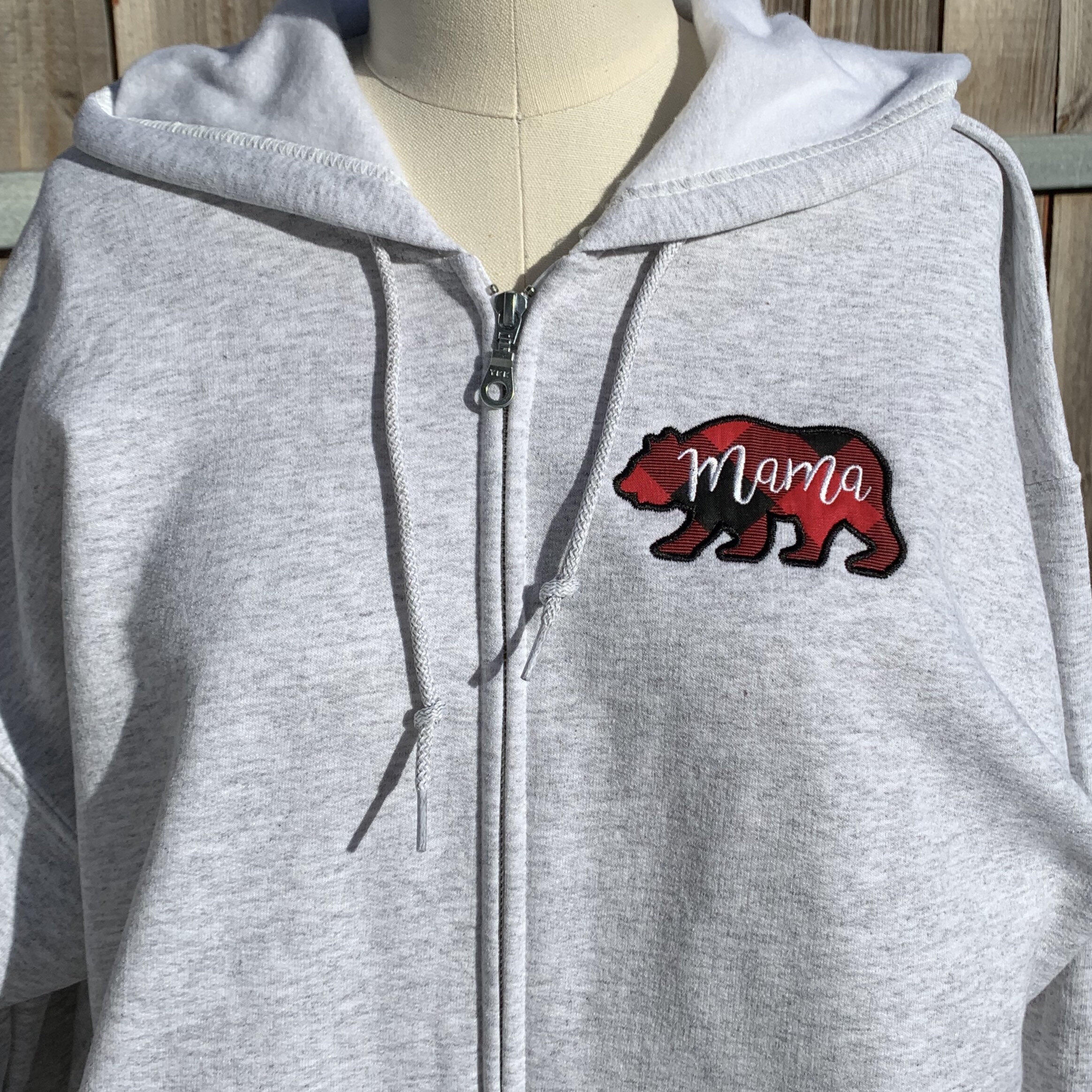 Mama bear zip up hoodie new arrivals