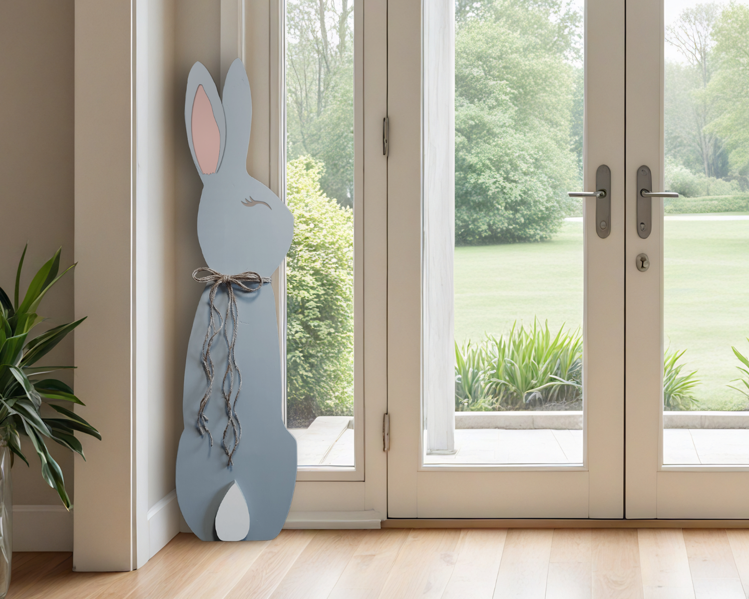 Home & Living :: Home Decor :: 3D detailed wooden porch leaner sitting ...