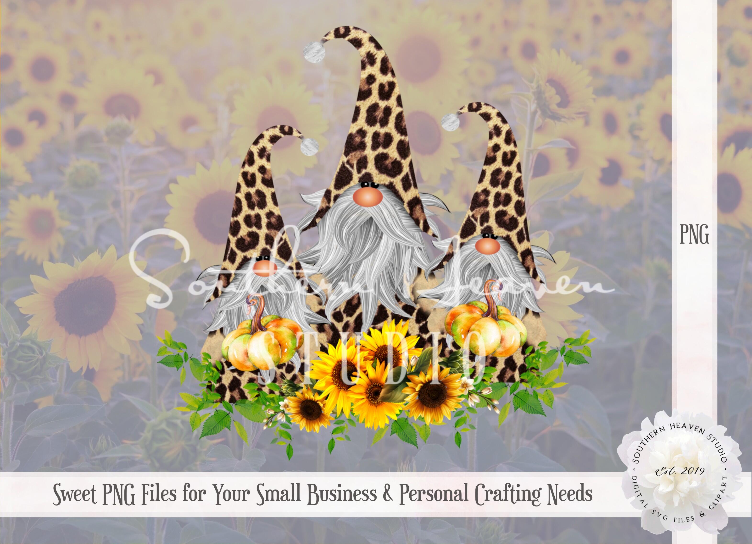 Download Supplies :: Clip Art & Image Files :: FALL LEOPARD GNOMES ...