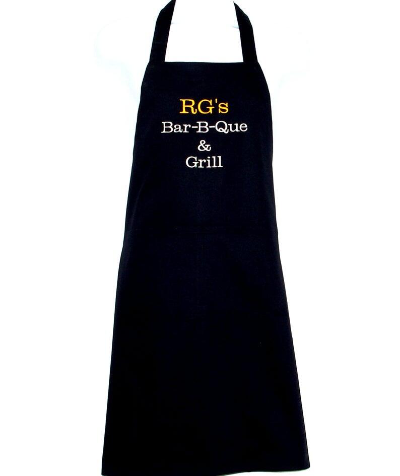 Barbecue and Grill Personalized Apron