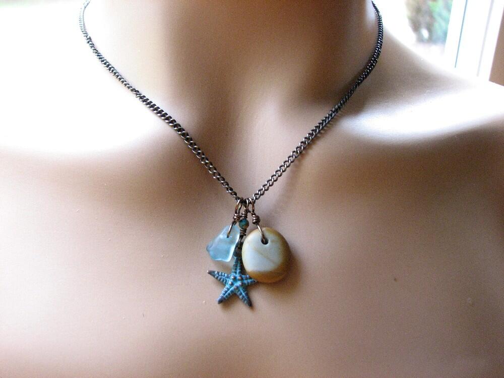 ocean charms pendant