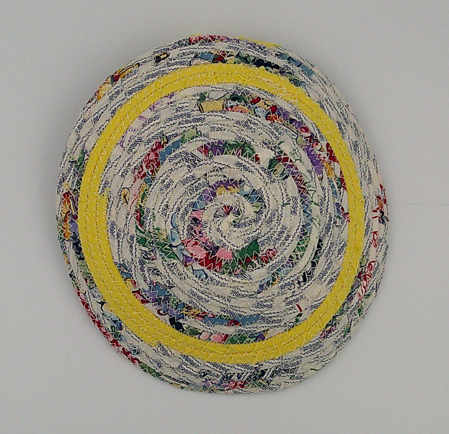 This is looking at the bottom of the bowl with it being upside down. This is looking at the bottom of the bowl with it being upside down.
