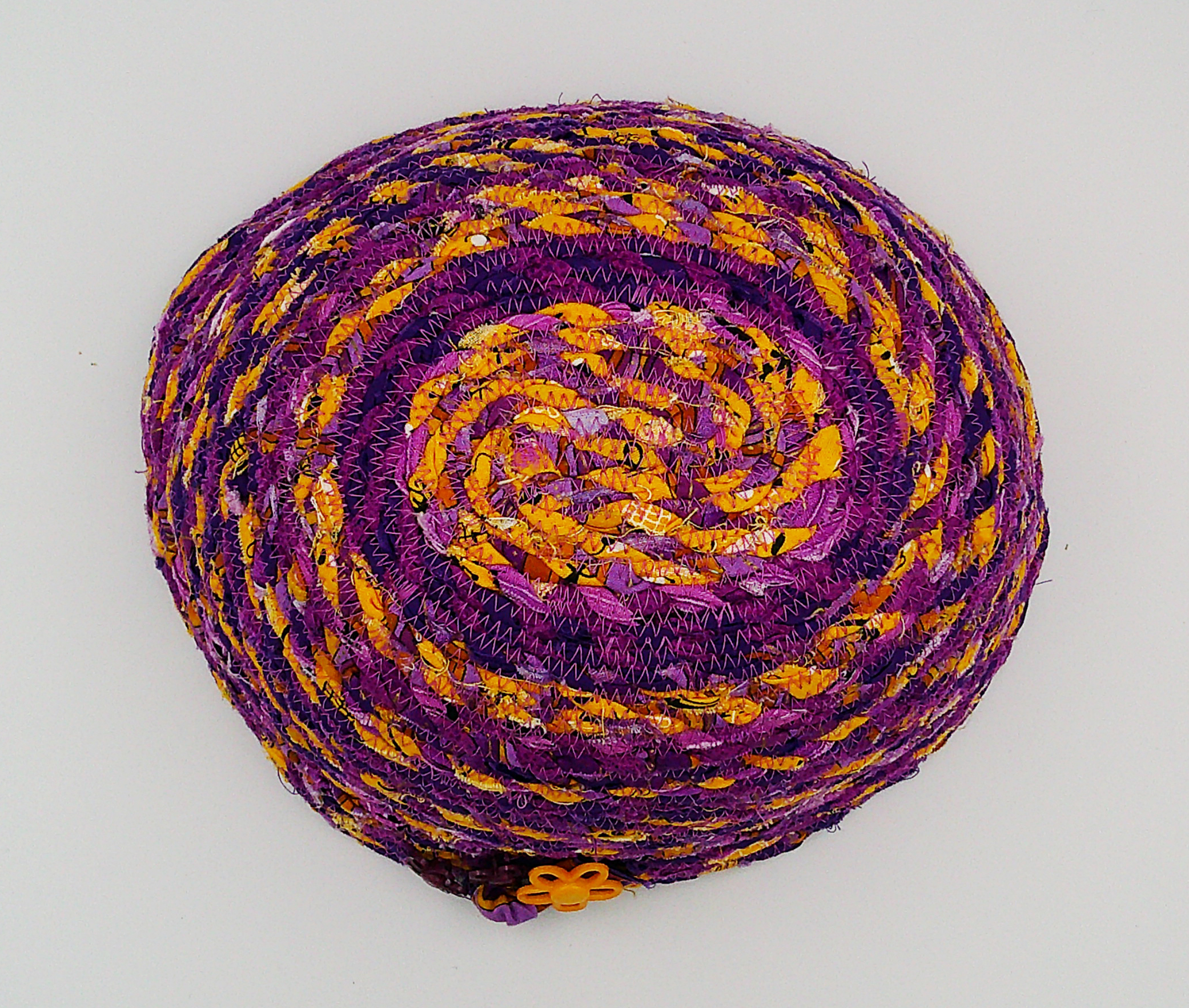 This is the bottom of the basket which is upside down. Another view of all of the colors.  This is the bottom of the basket which is upside down. Another view of all of the colors.