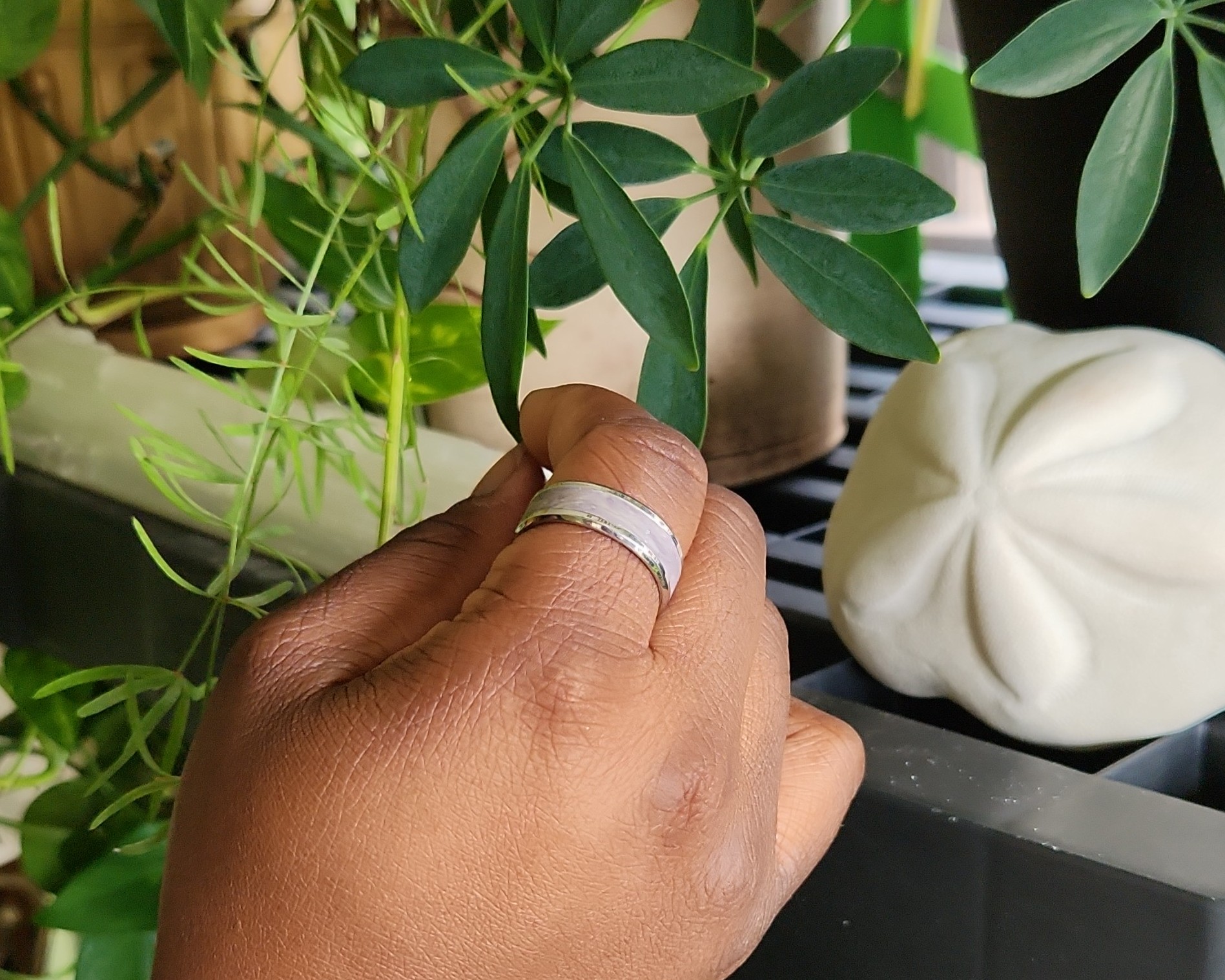 Ring modeled by Vanessa Byrd. Ring modeled by Vanessa Byrd.