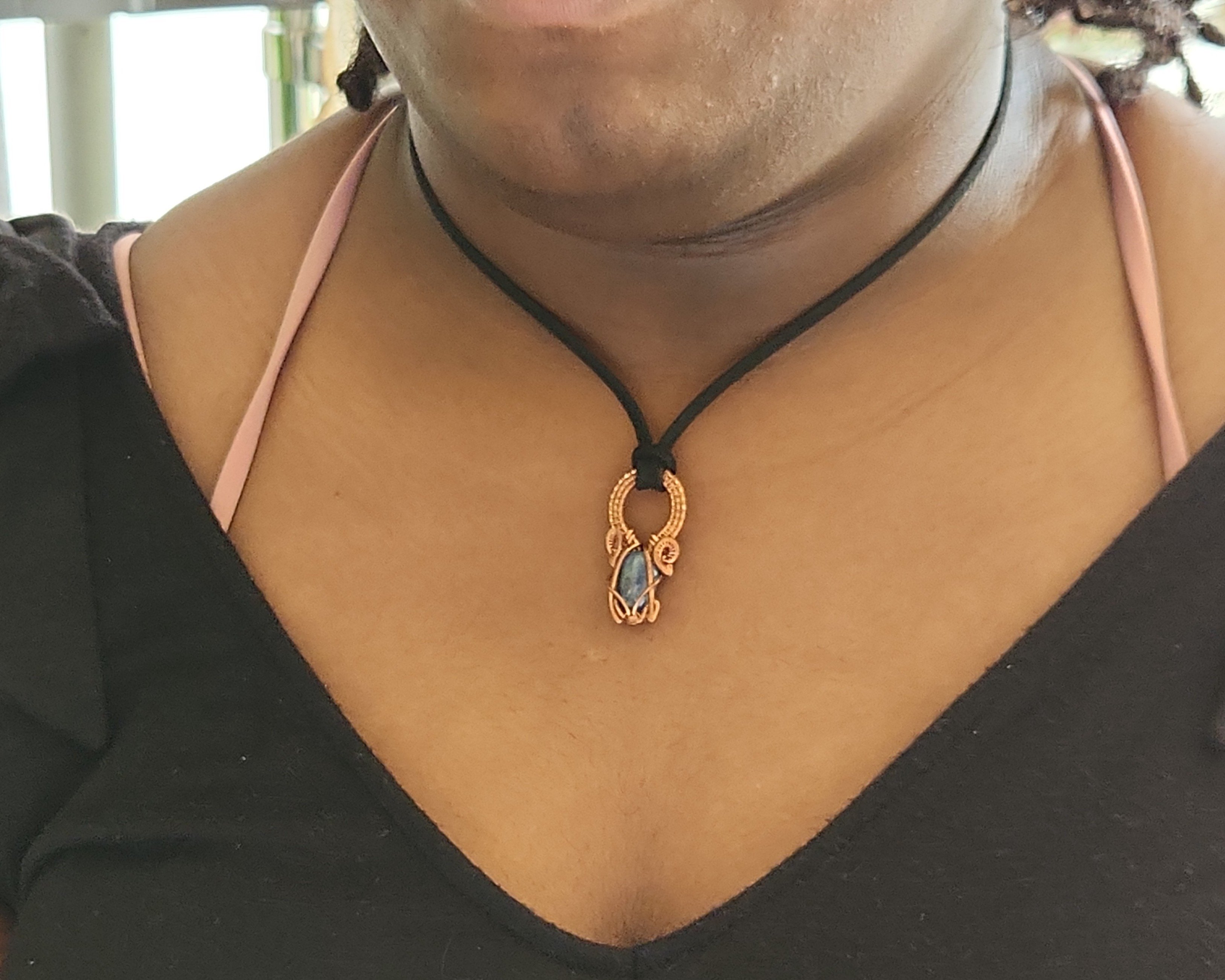 Pendant modeled by Vanessa Byrd. Pendant modeled by Vanessa Byrd.