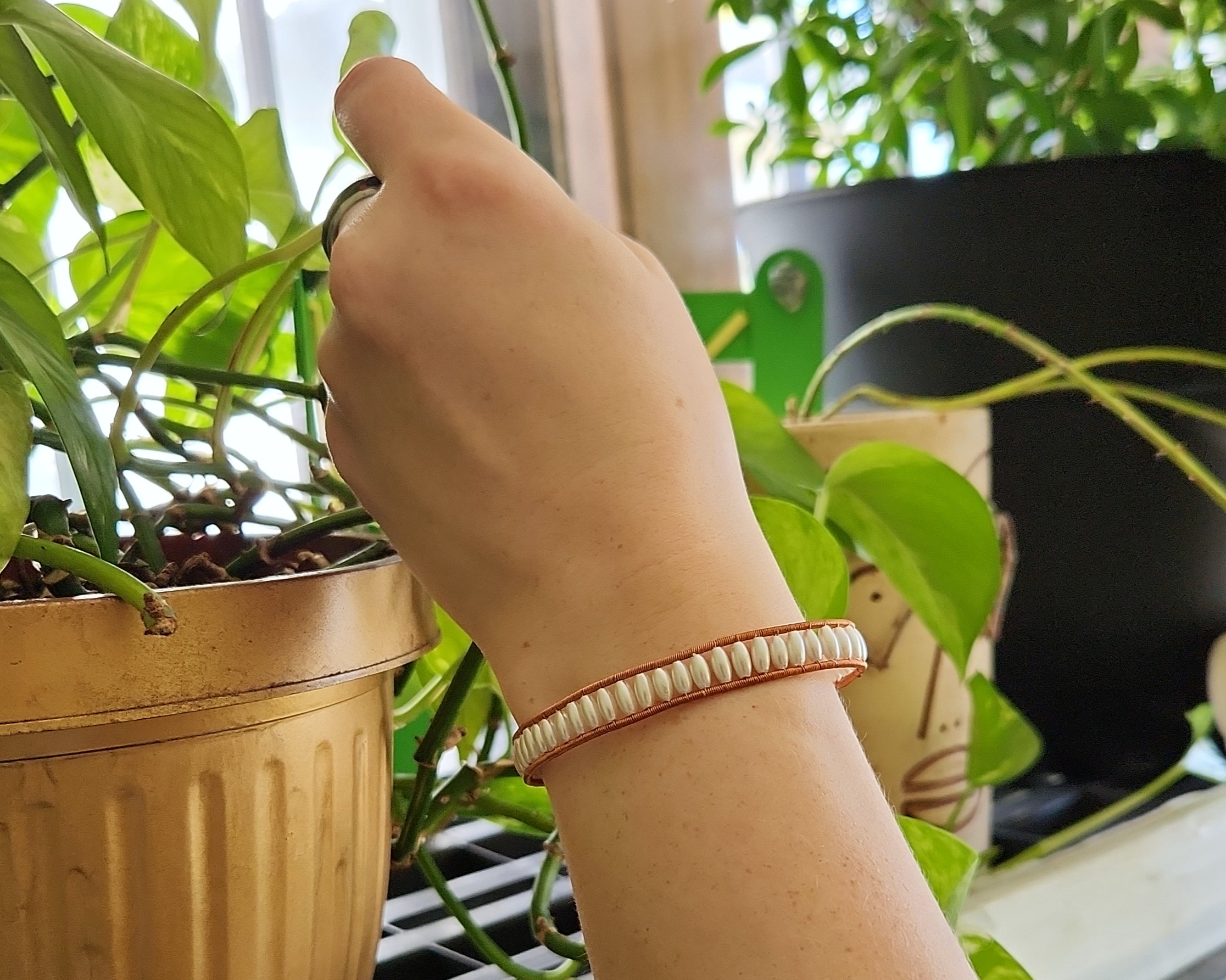 Bracelet modeled by Joy Kizior Bracelet modeled by Joy Kizior