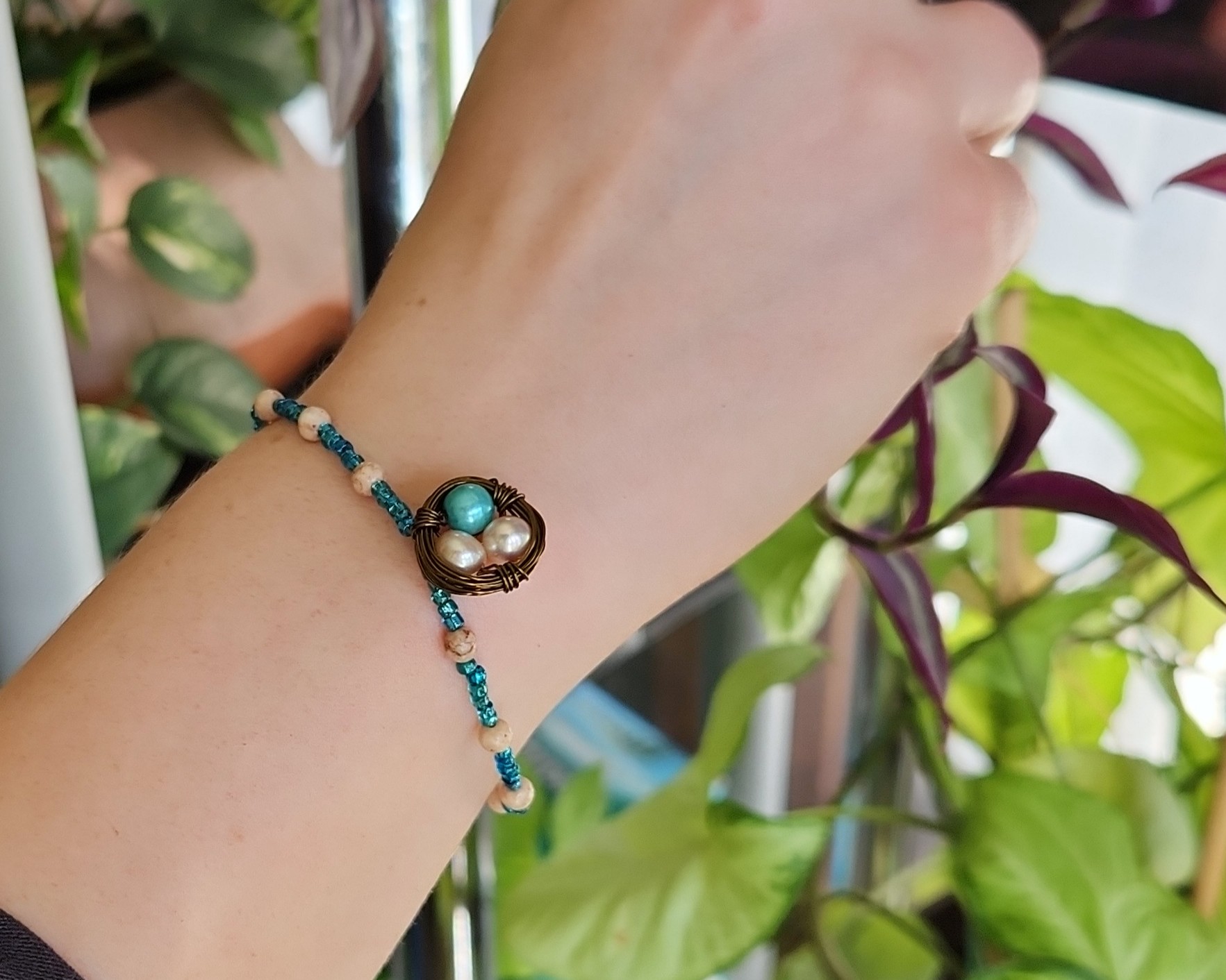 Bracelet modeled by Joy Kizior Bracelet modeled by Joy Kizior