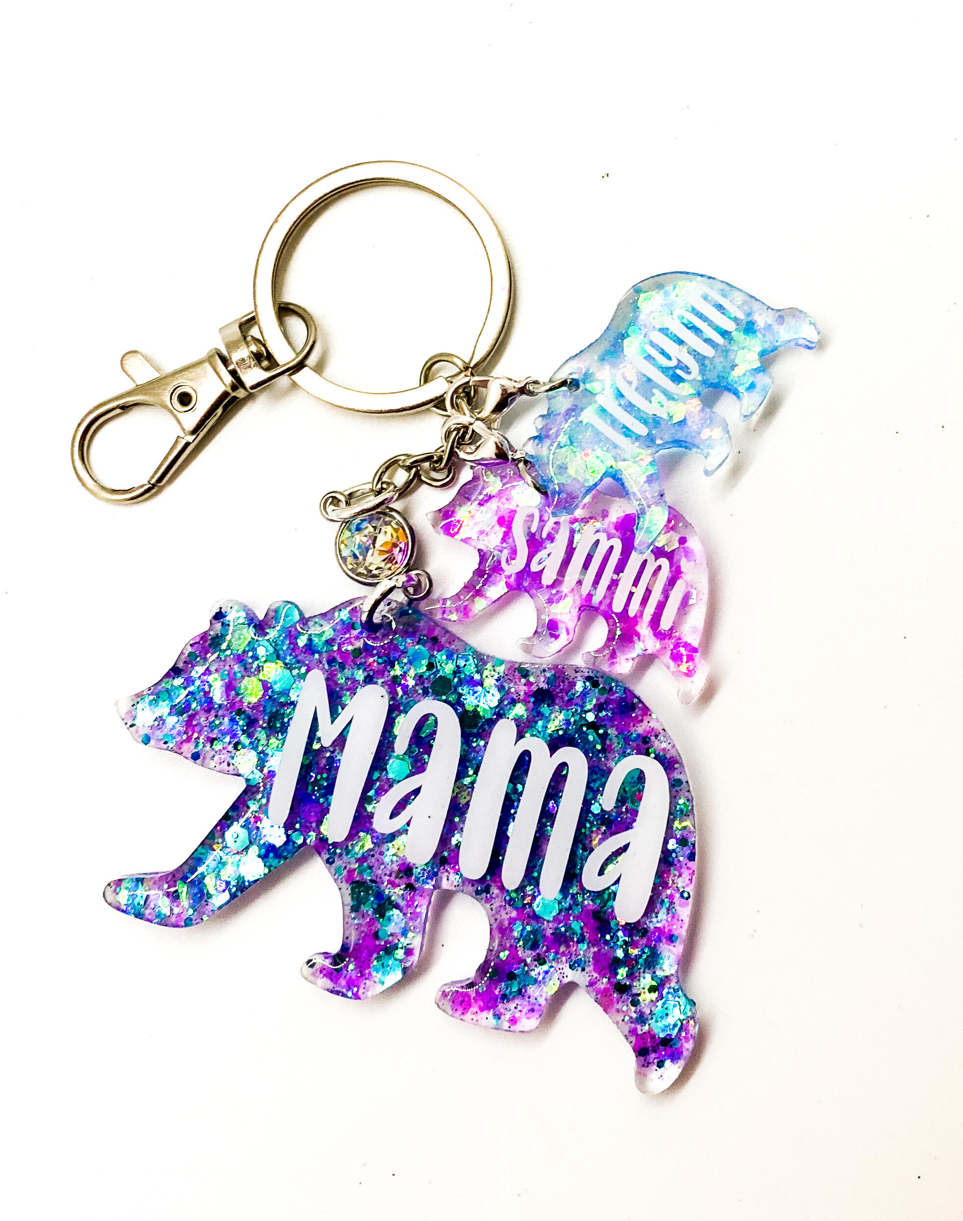 mama bear key chain