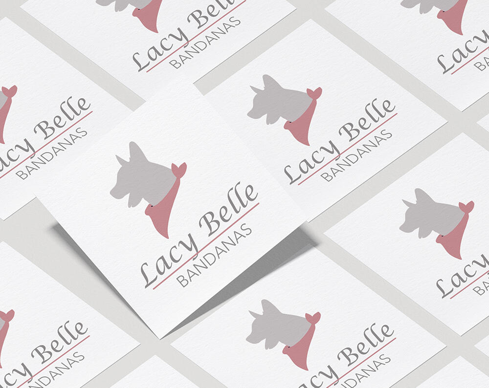 logo cards for branding and packaging