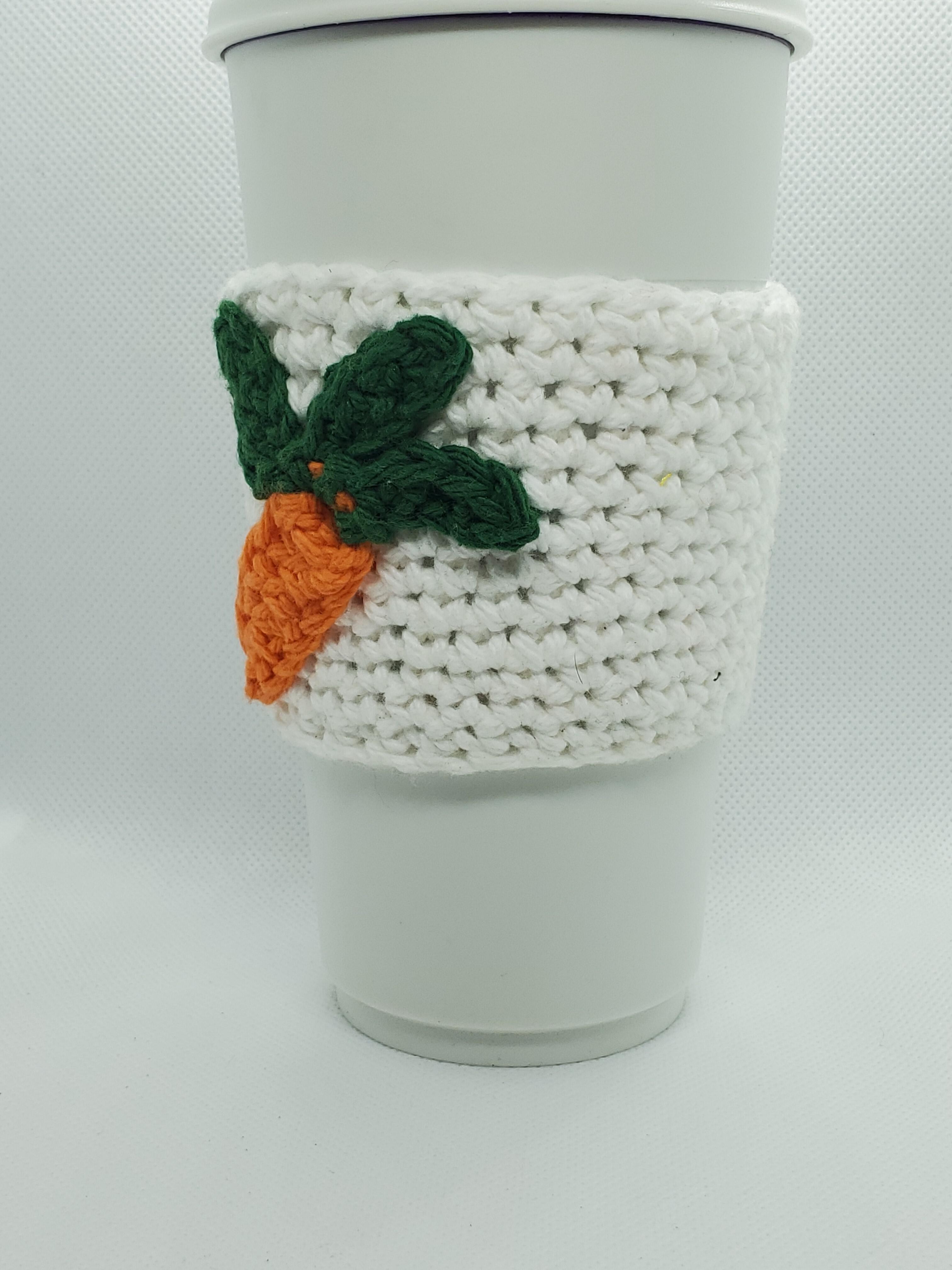 Crochet travel mug sleeve