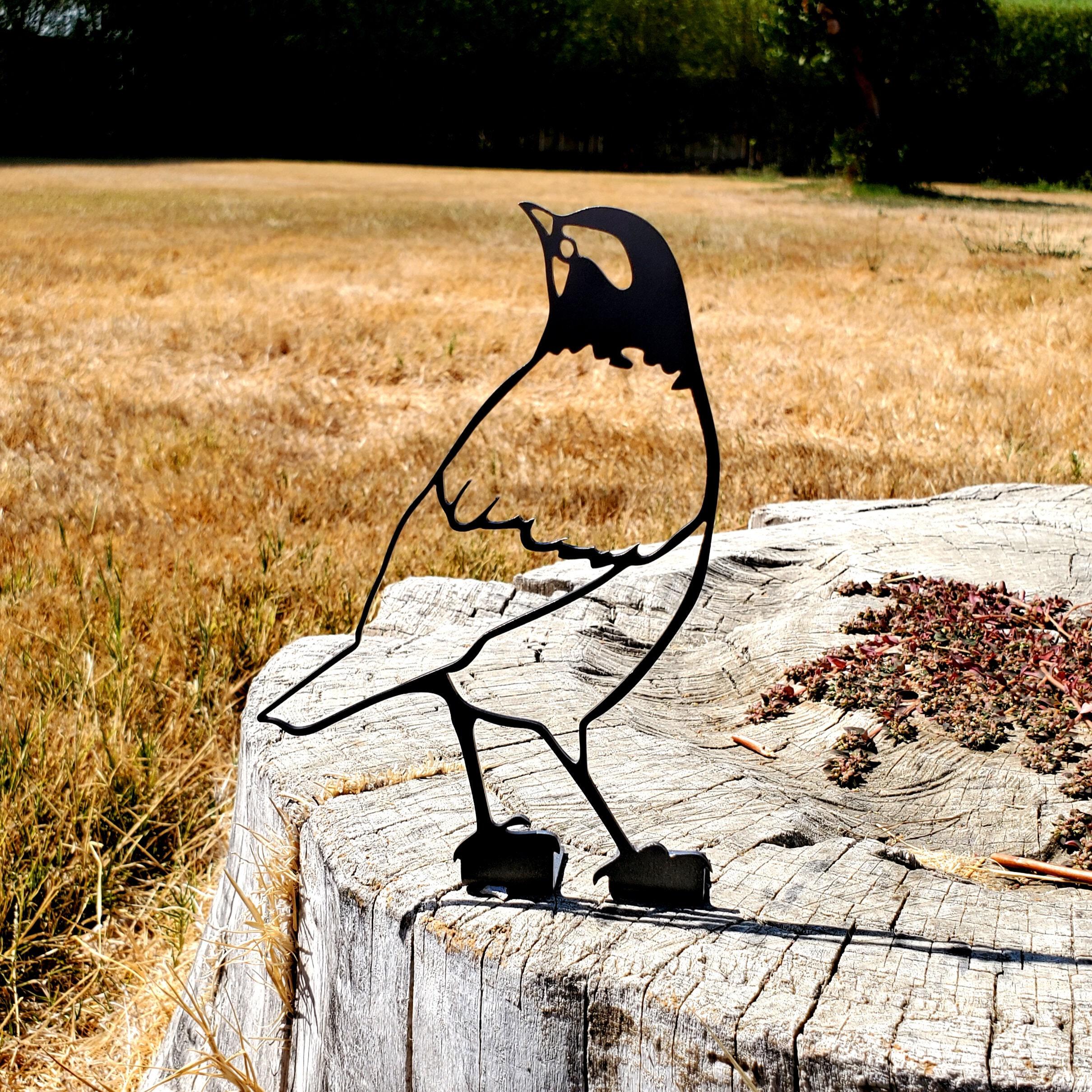 Products Metal Bird Yard Art, Rusty Metal Bird, Rustic Patio Art