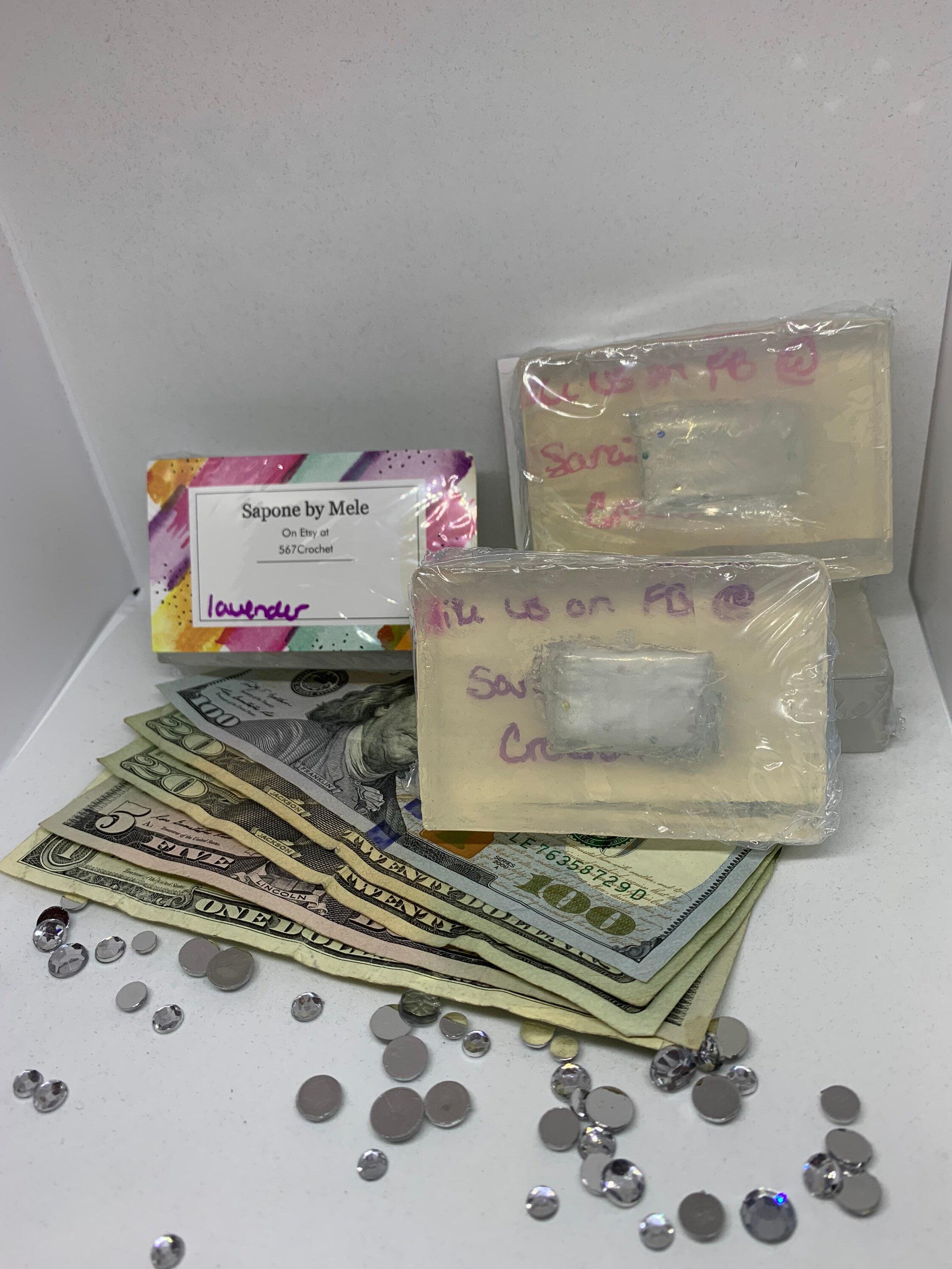 100 % guarantee Money soap with price inside random amount