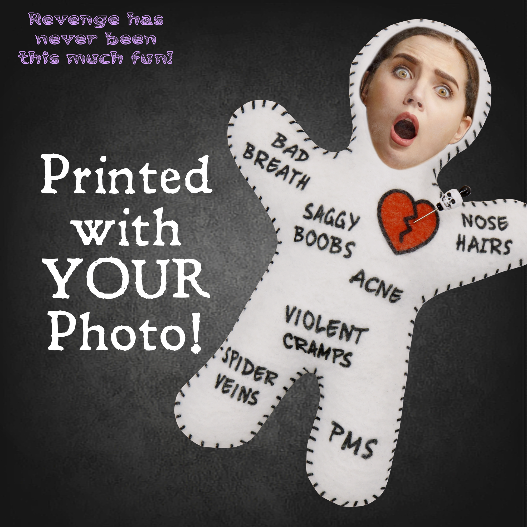 Personalized Photo Voodoo Doll