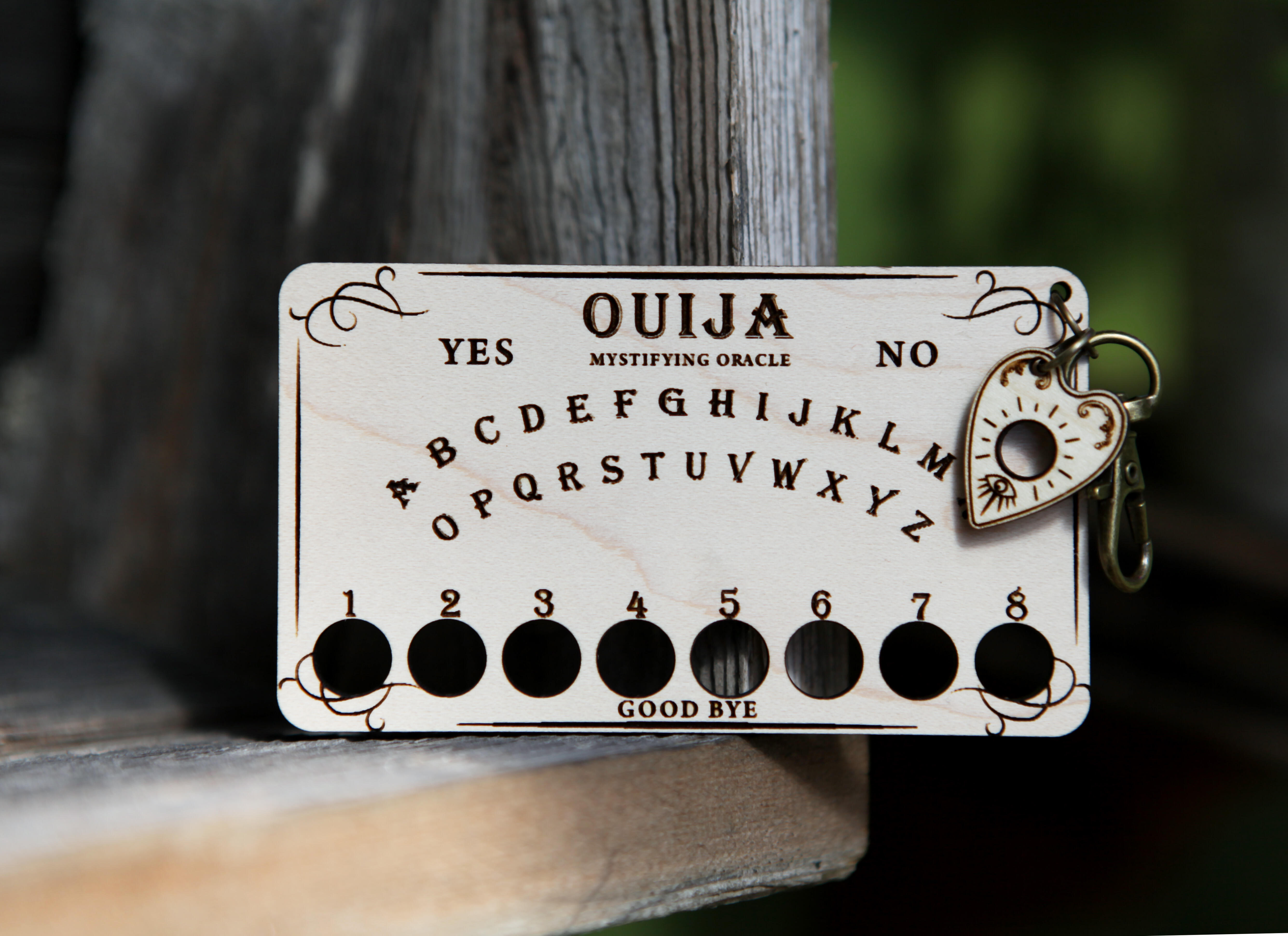 Another Ouija Planchette Halloween Magnetic Needle Minder for Cross Stitch