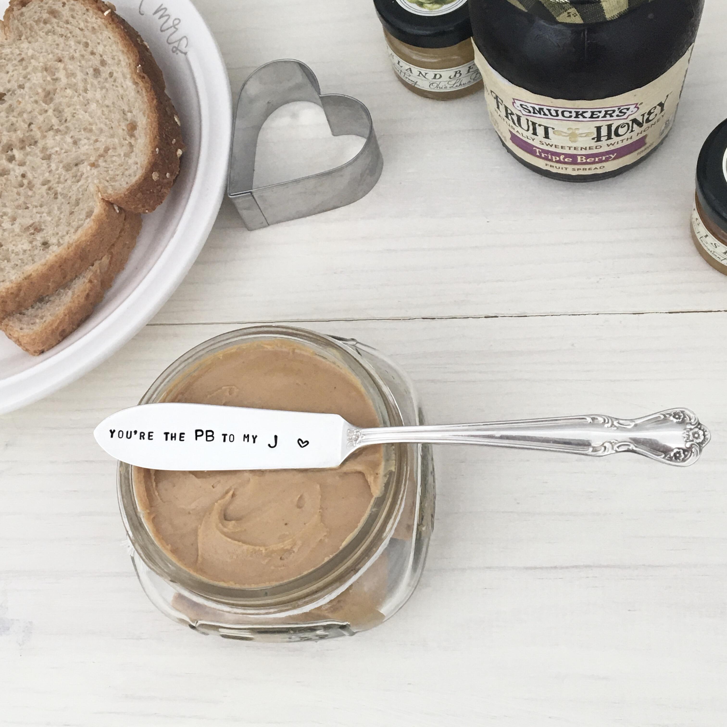 Custom Peanut Butter Spreader, Peanut Butter Knife, Engraved Peanut Butter  Knife