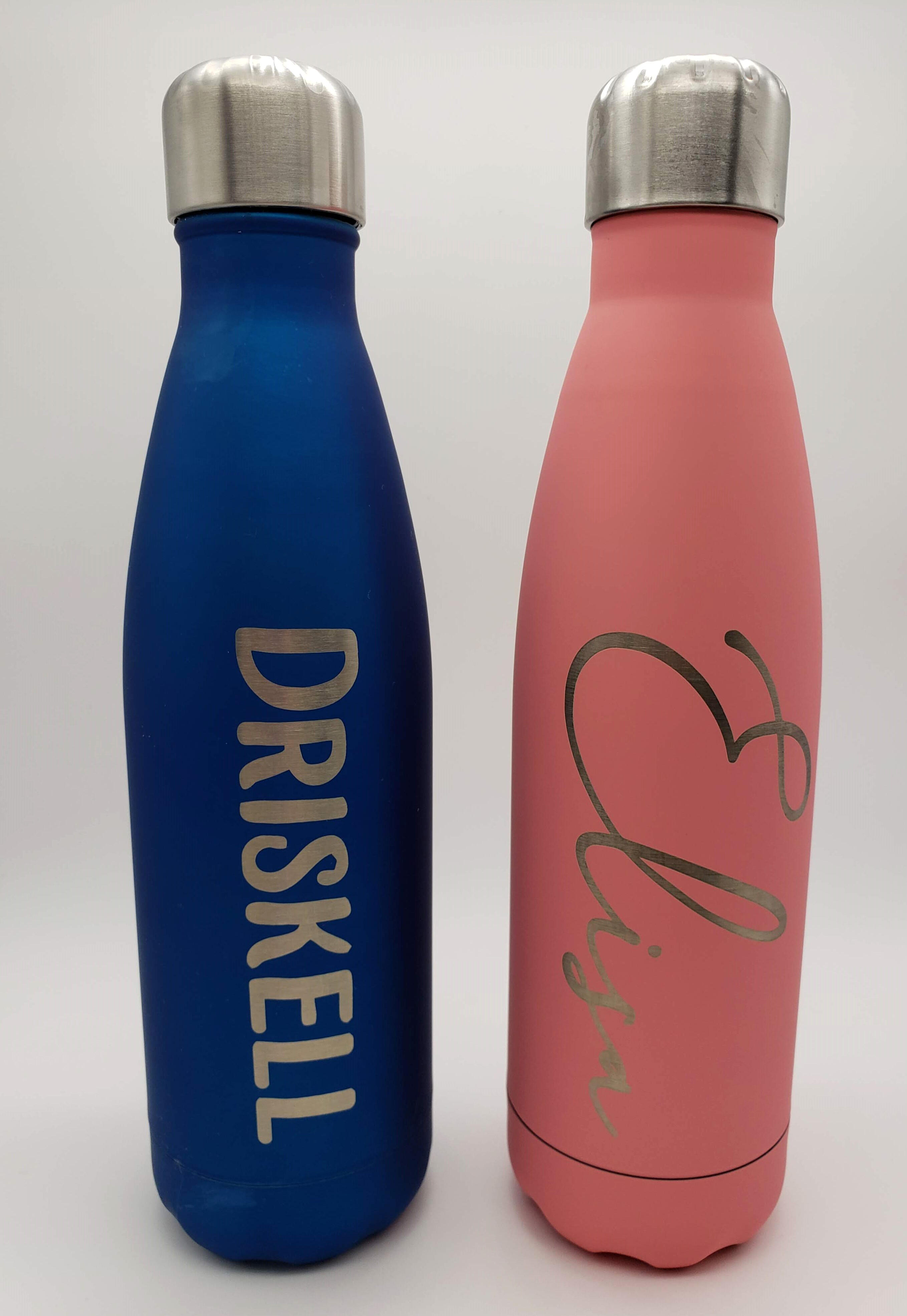 Personalized Engraved 17oz Stainless Steel Water Bottle
