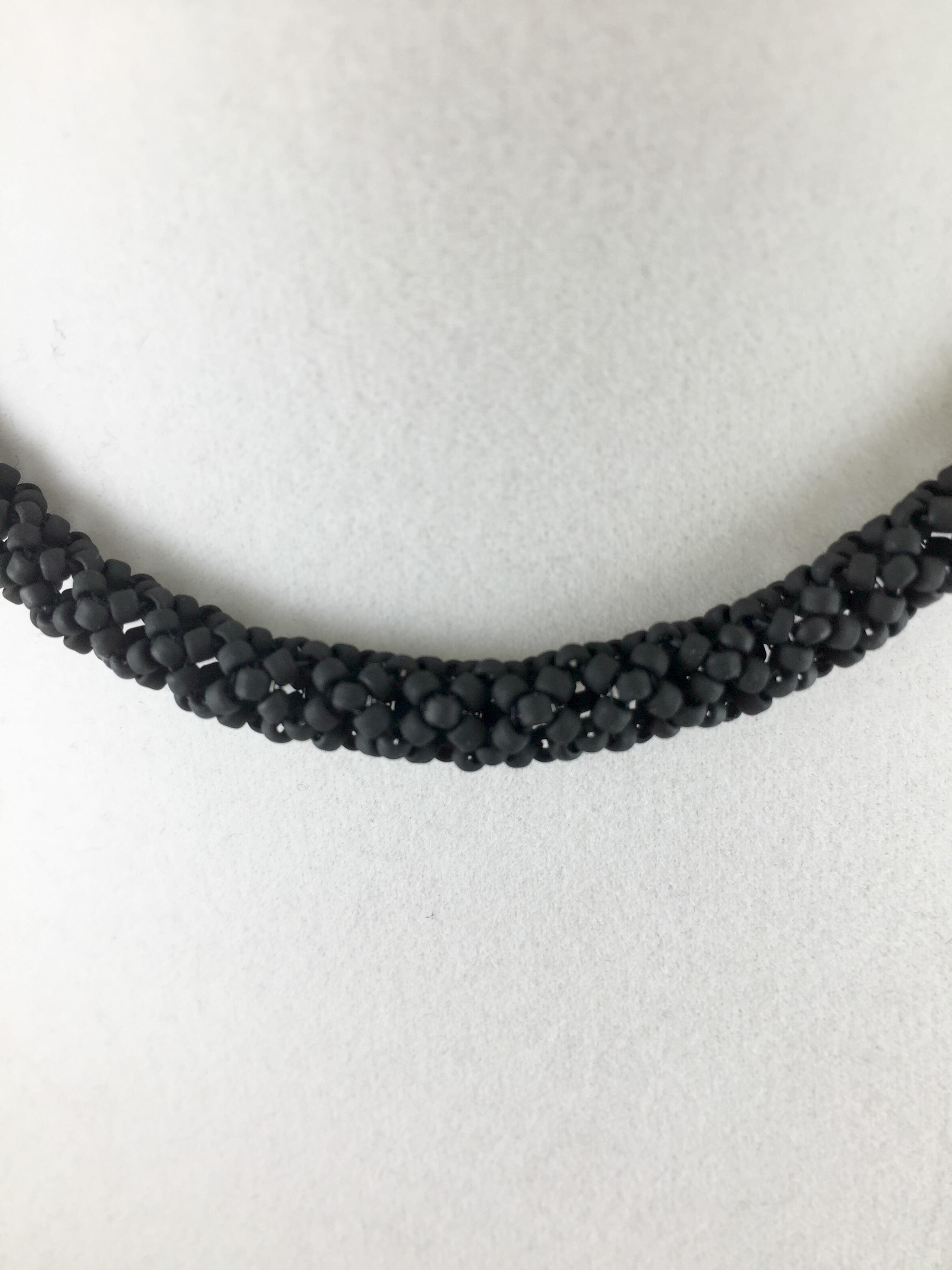 Chenille Stitch Necklace