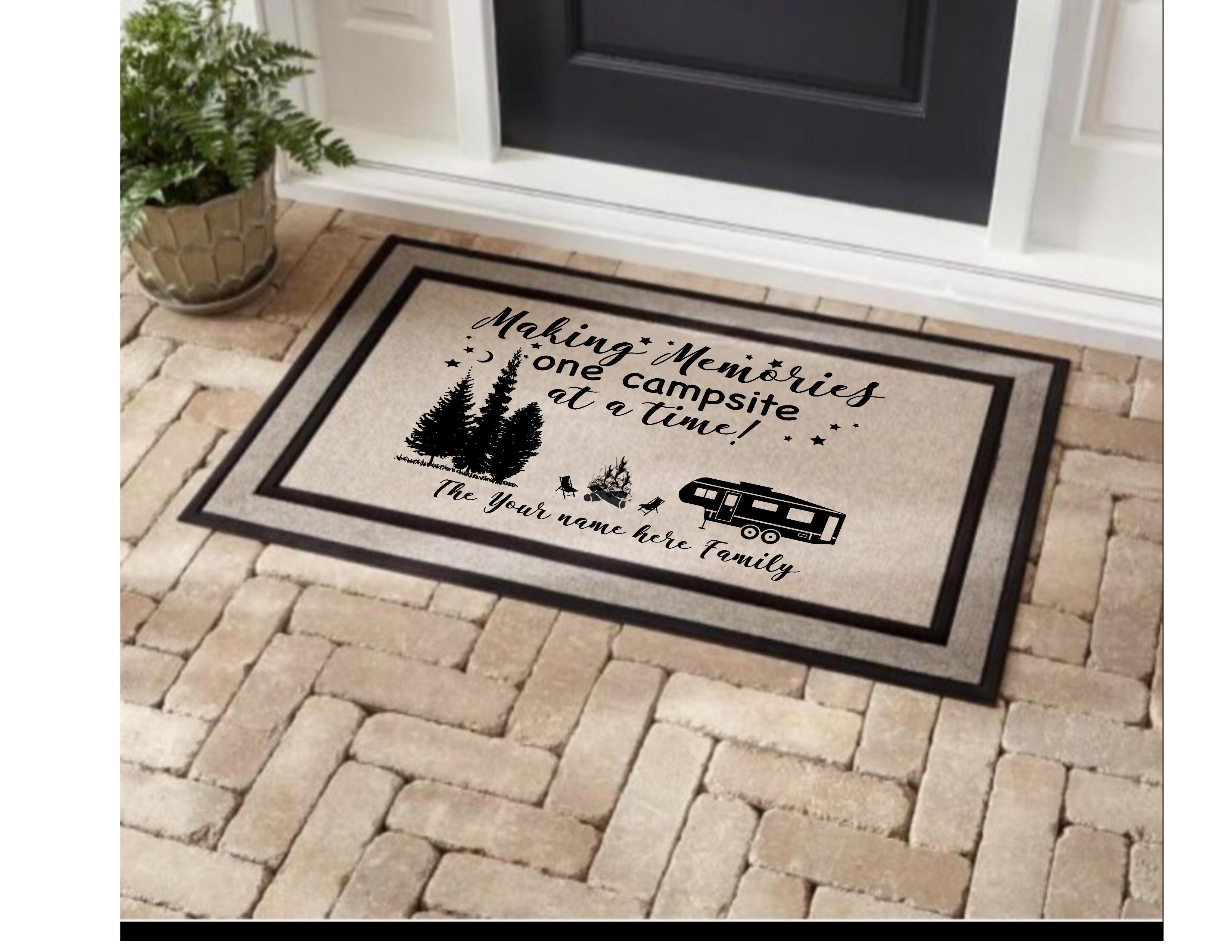 Fun & Games :: Sports & Outdoor :: Camping & Hiking :: Personalized doormat  for RV, Motorhome, trailer or camper, gift for someone who has everything
