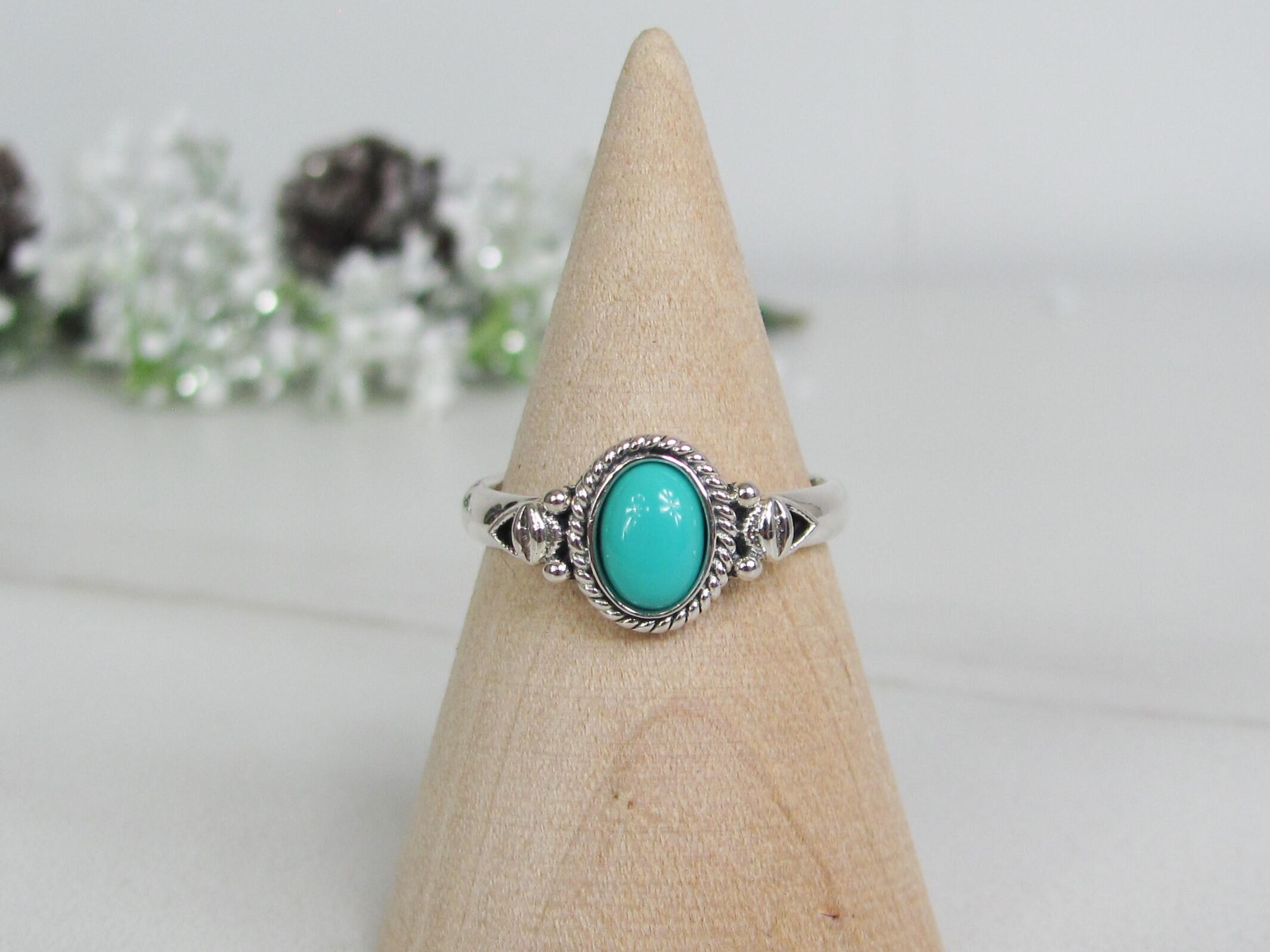 Arizona Turquoise Ring in Sterling Silver
