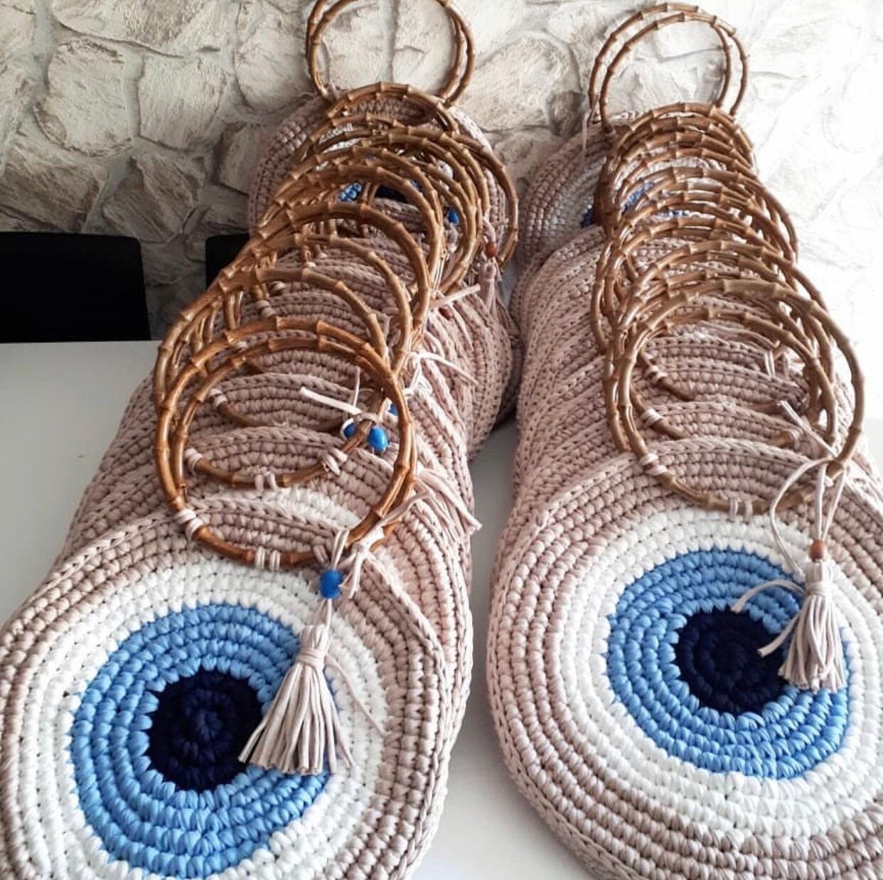 Products :: Evil Eye Bag, Totes for Women, Jute Bag, Silver Crochet Bag,  Water Proof Liner, Eco Friendly Living, Sustainable Gift, Carry All Tote  Bags