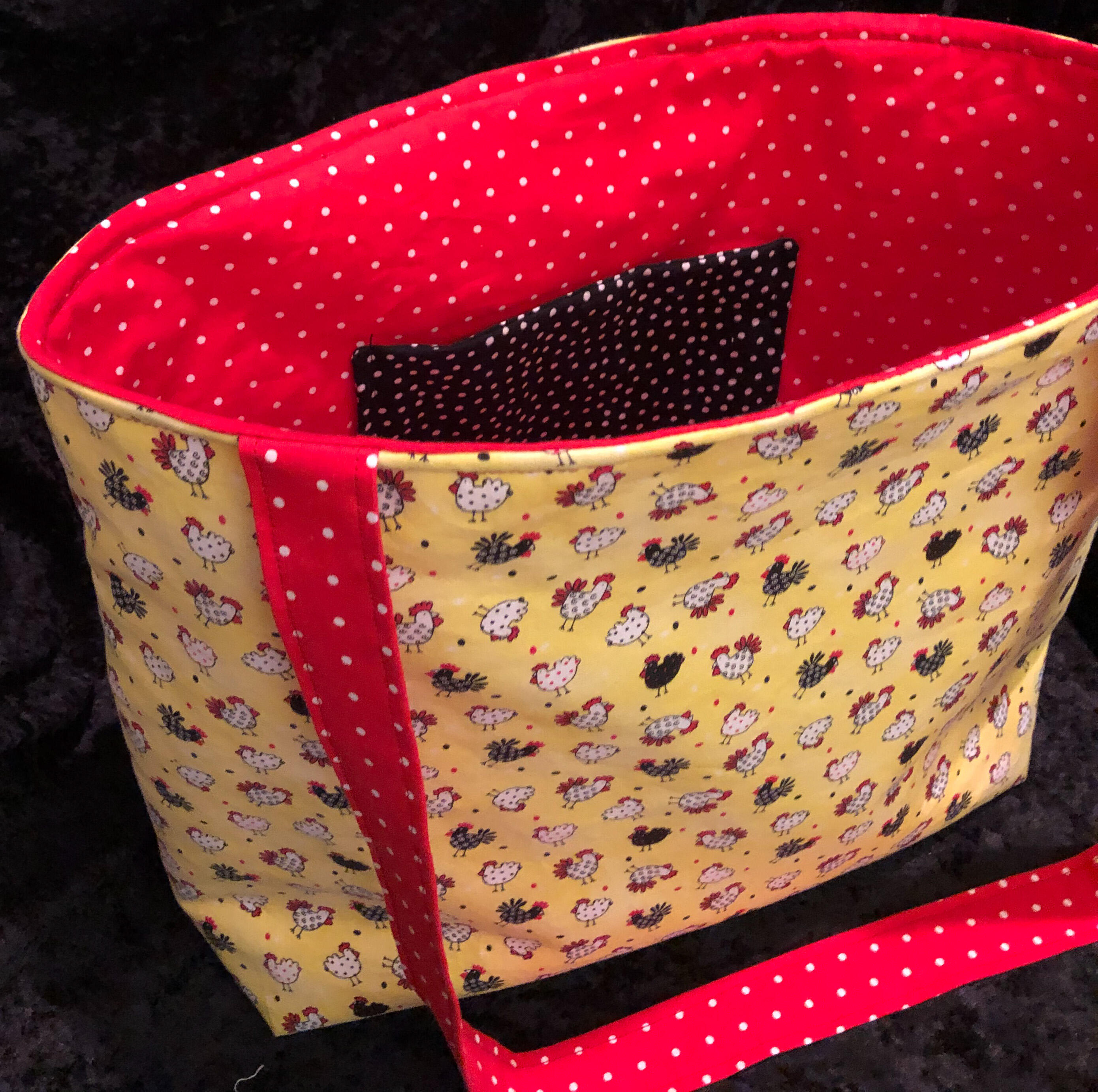 Download Chicken Fabric Tote Bag