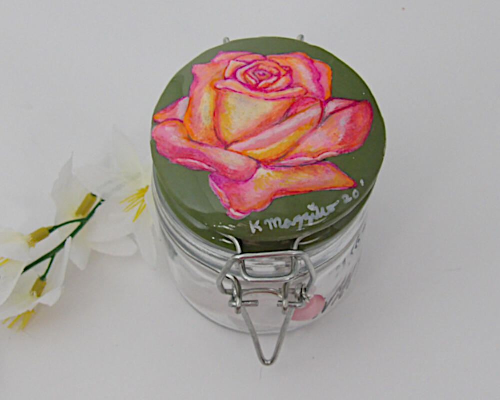 Personalized Anniversary Ring Jar