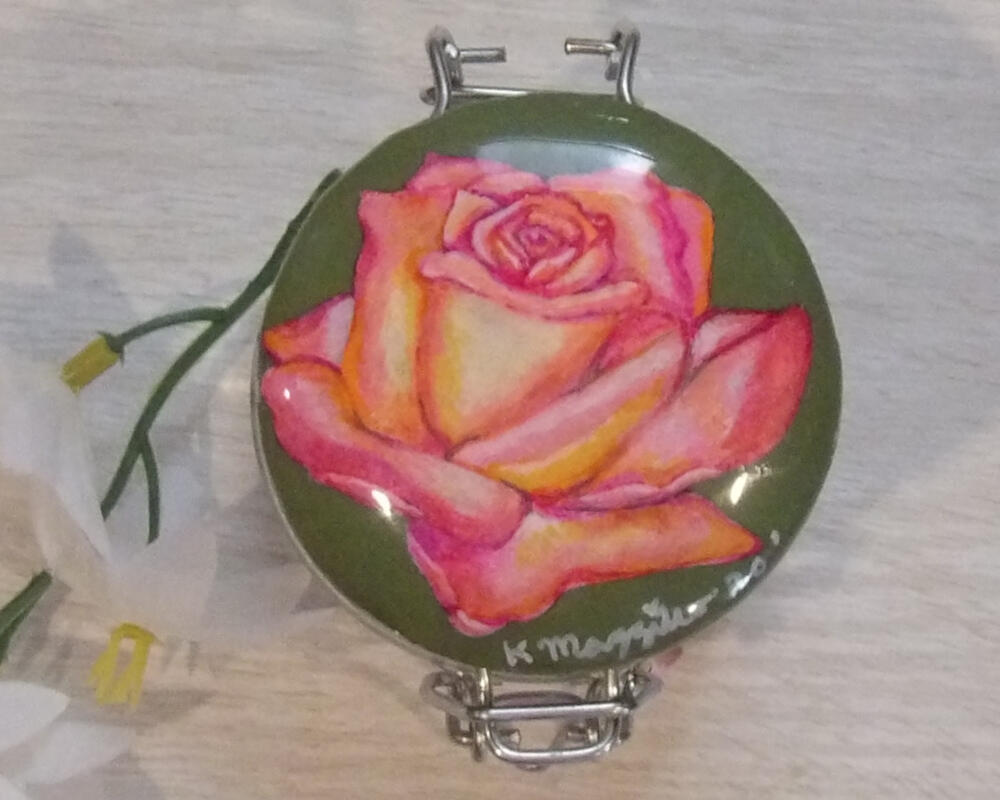 Rose Engagement Ring Jar