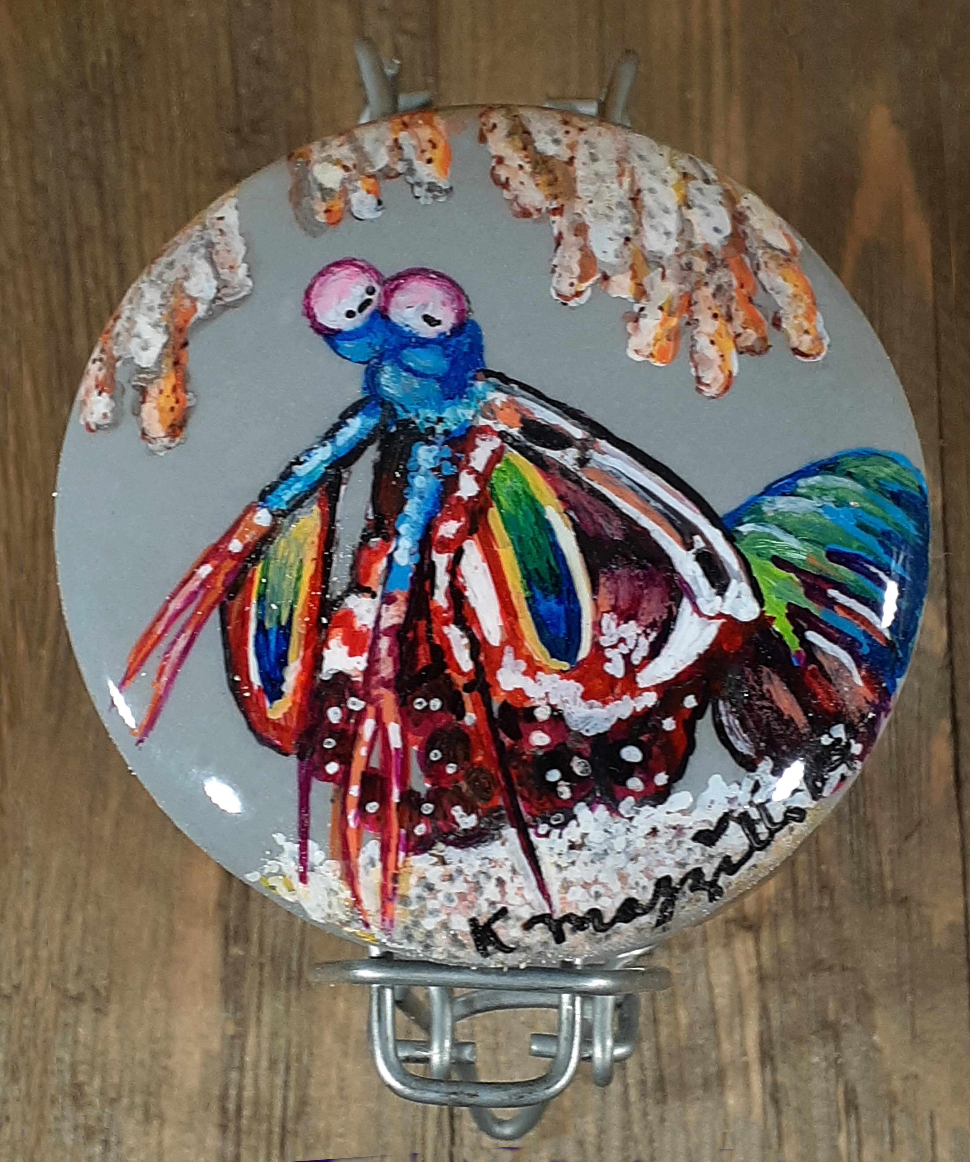 Manta Shrimp Jar