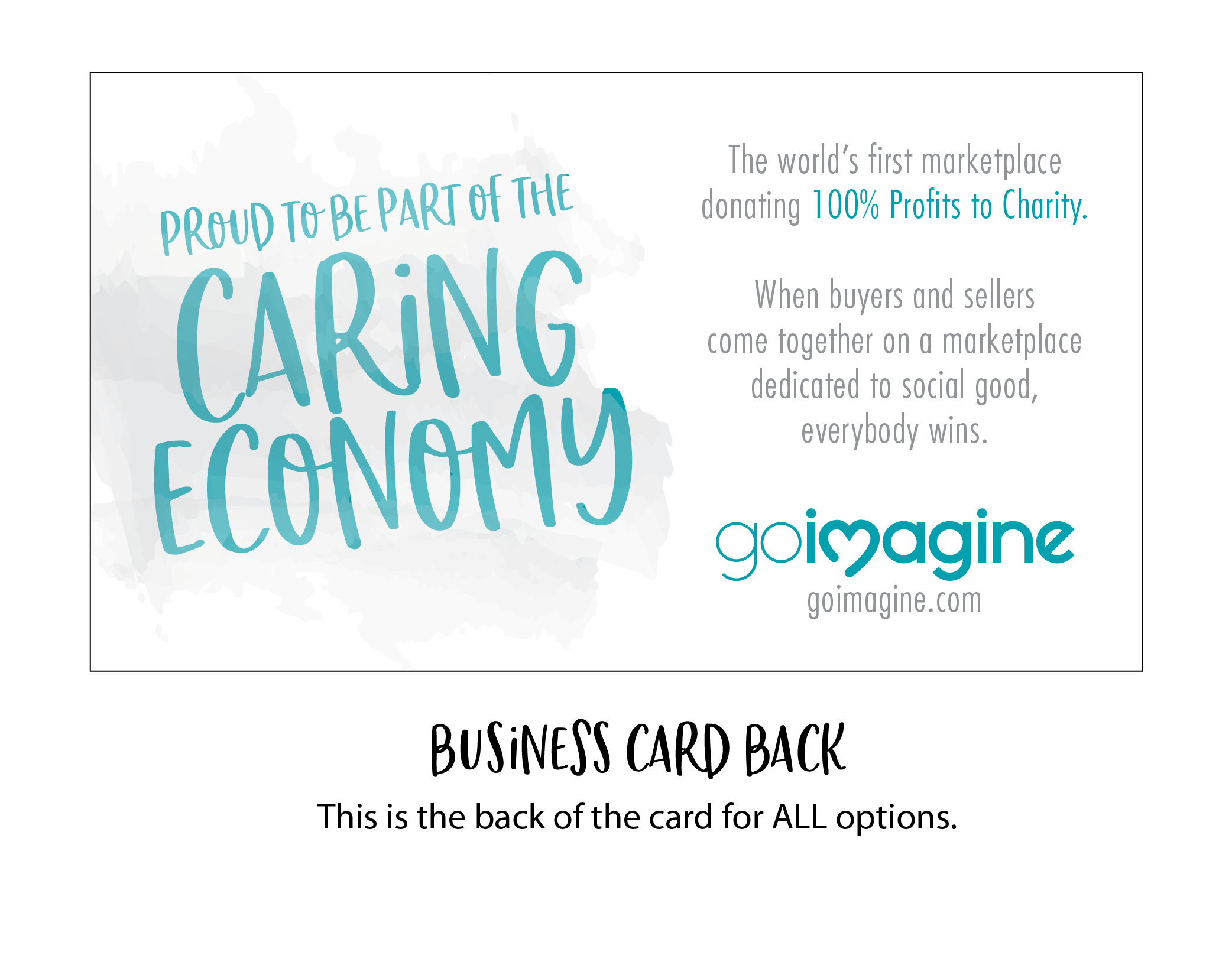 goimagine custom business card back