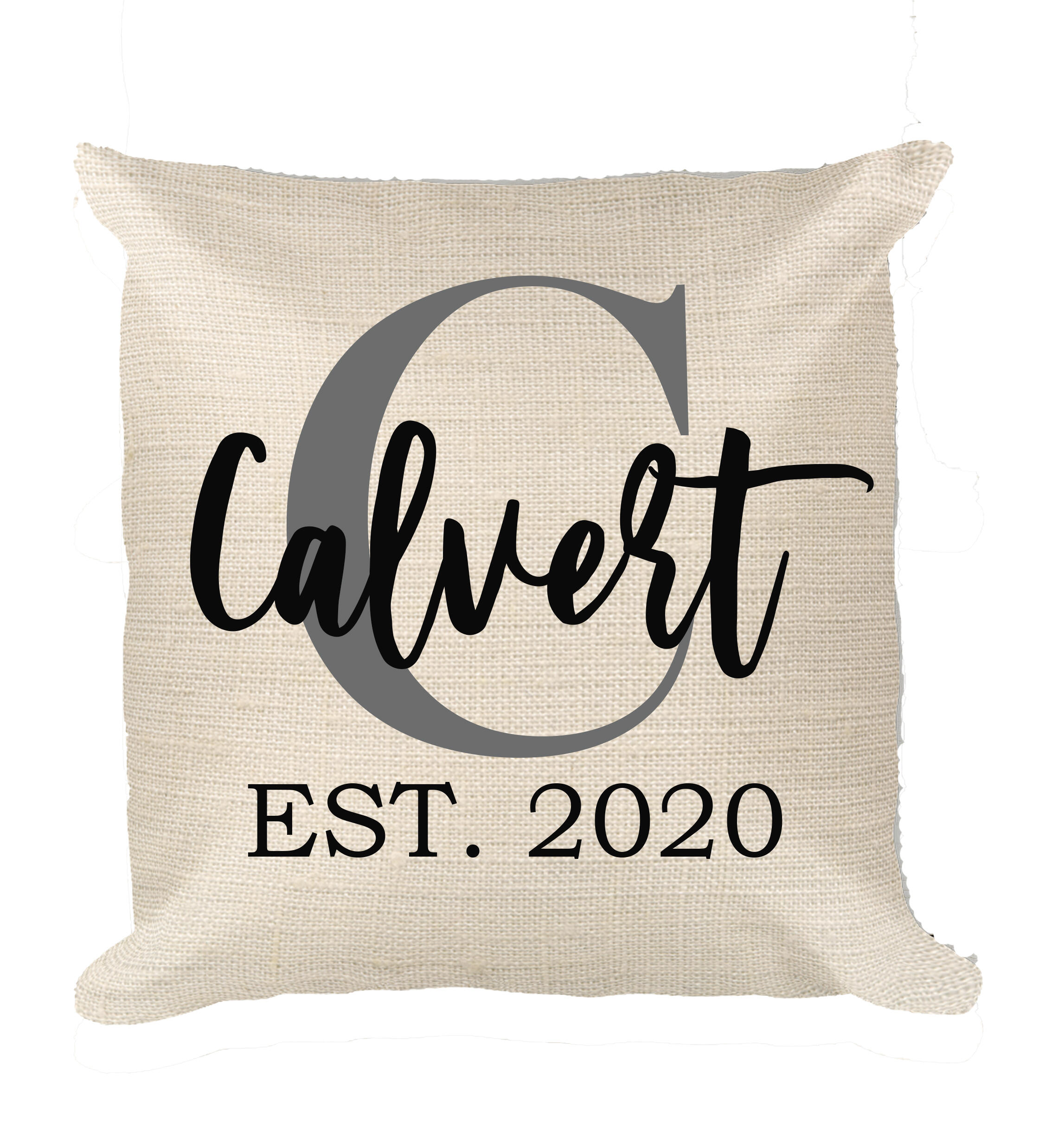 Personalized Pillows 16 x 16 Linen Throw Pillow » Made In Michigan