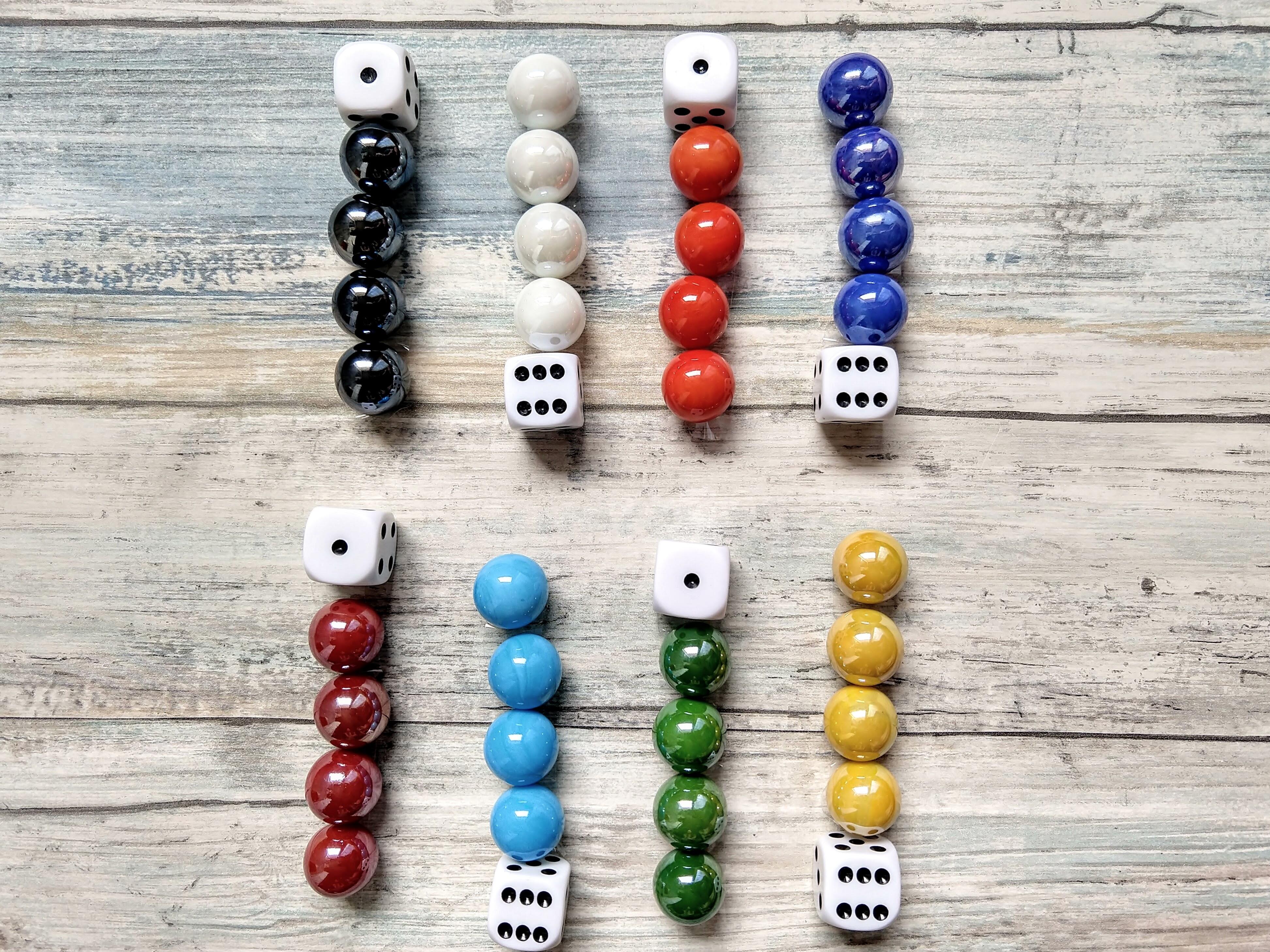 Wooden Wahoo Board Game outlet With Dice and Marbles, Free Personalization