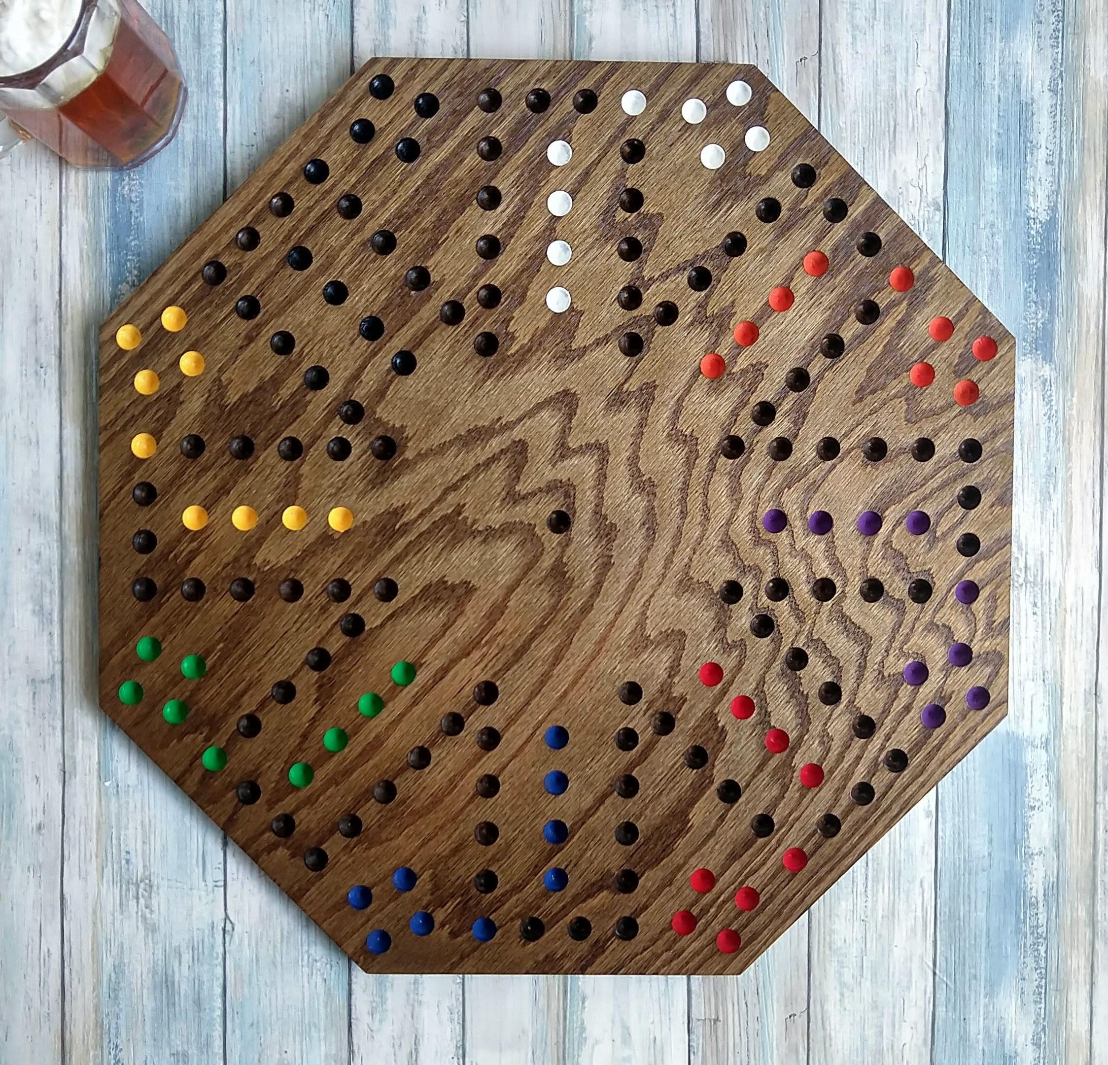 8 player sale aggravation board game