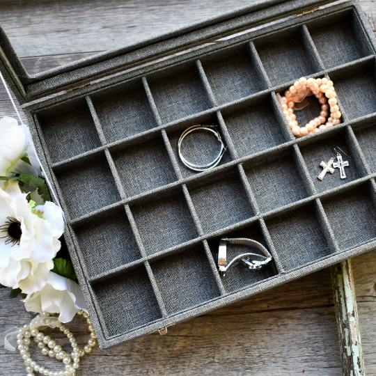 Personalized Monogram Jewelry Box, Bridesmaid Jewelry Box