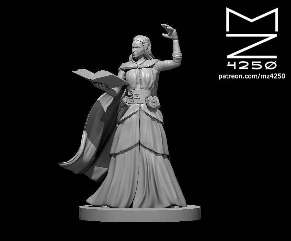 Products :: Arch Mage Miniature - Male of Female - MZ4250 - D&D 5e ...