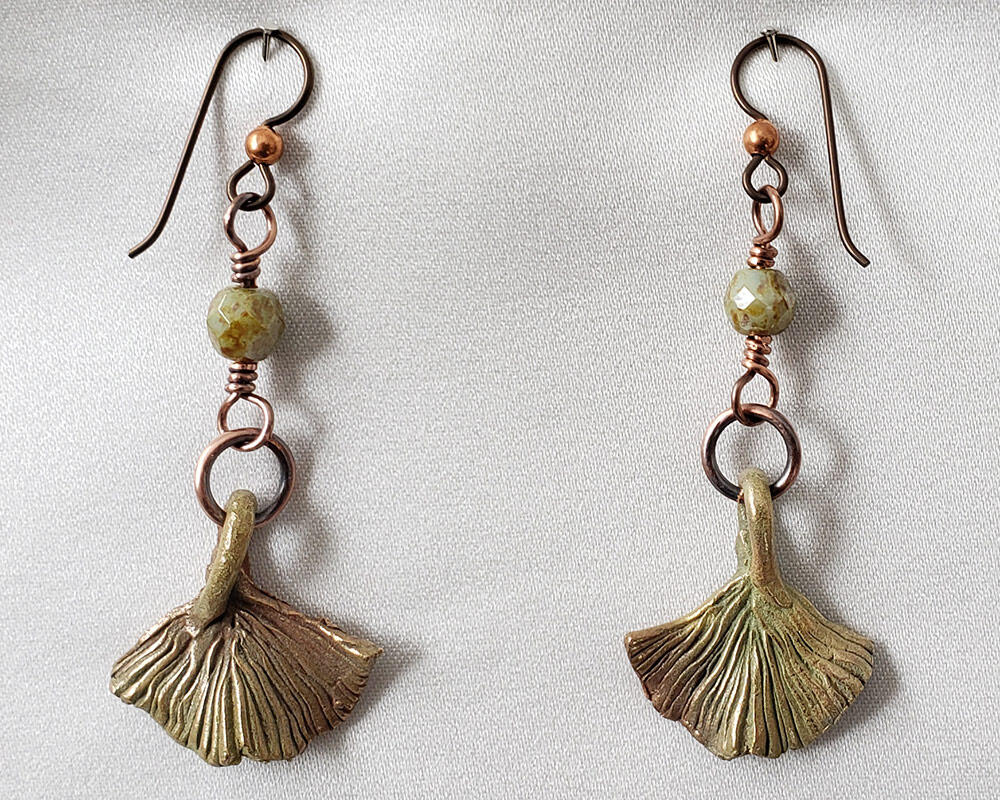 Anthropologie hot sale ginkgo earrings