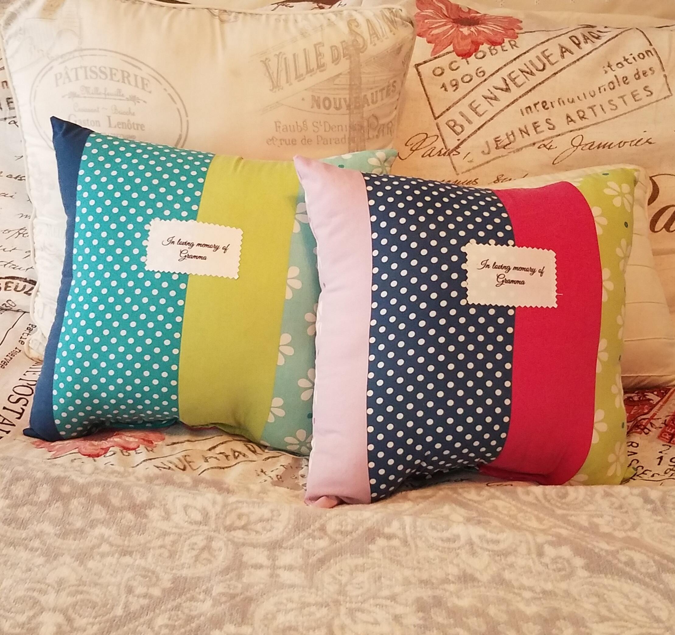 Keepsake pillow shop