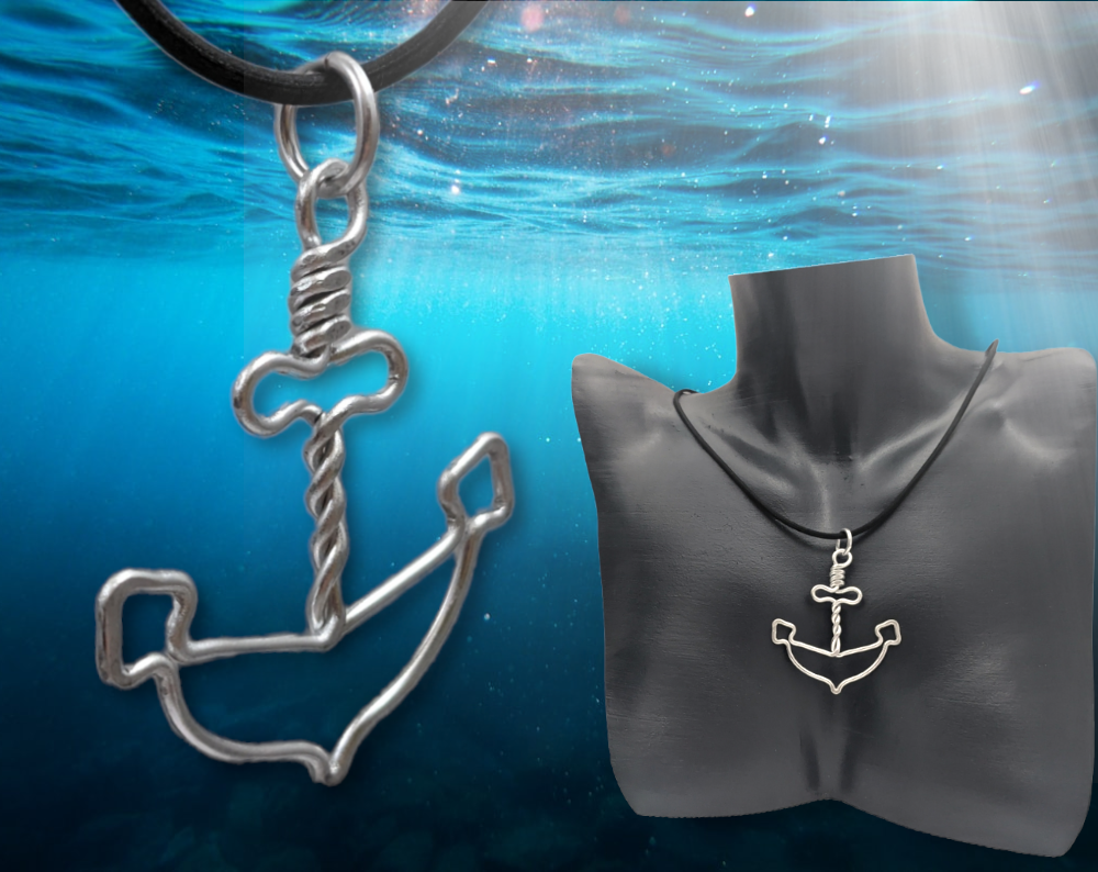 Anchor necklace by Bendi's
