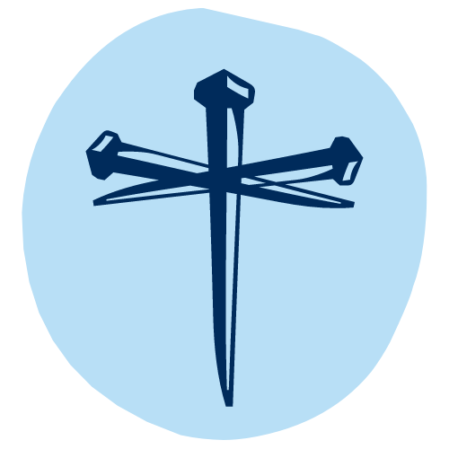 Christian Faith Digital Stickers – Three Nail Faith