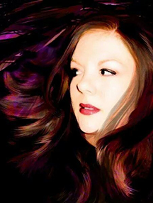 artistic altered photo of artist Cassie Quinn artistic altered photo of artist Cassie Quinn