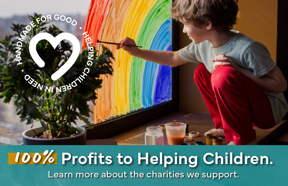 100% Profits to Helping Children in Need. Join the handmade marketplace dedicated to good.