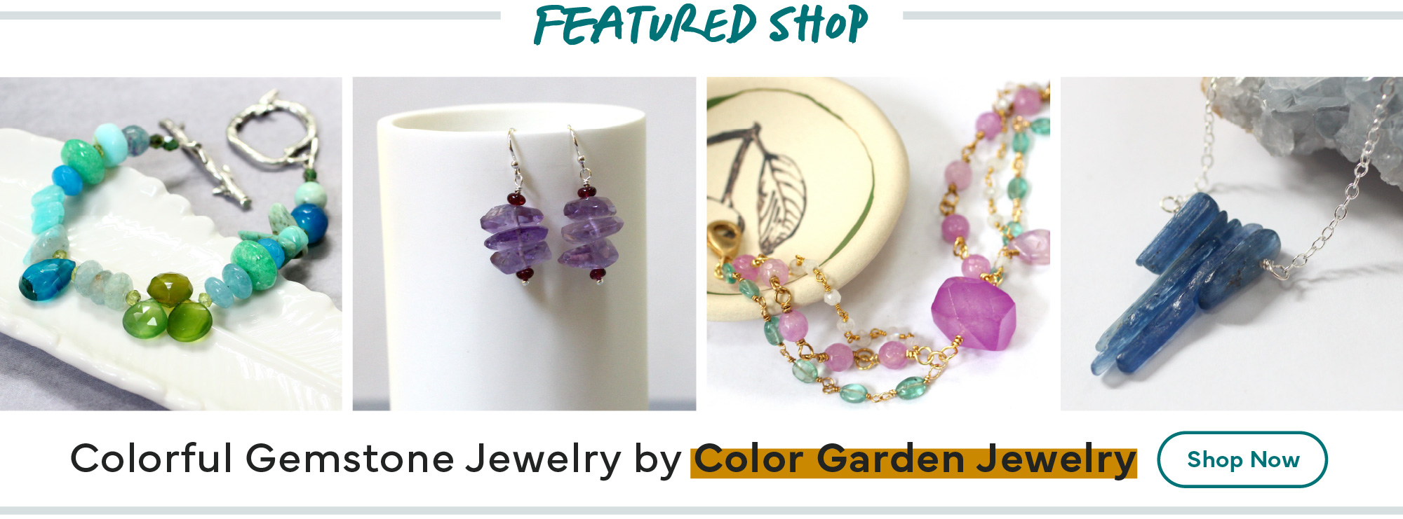Colorful Gemstone Jewelry