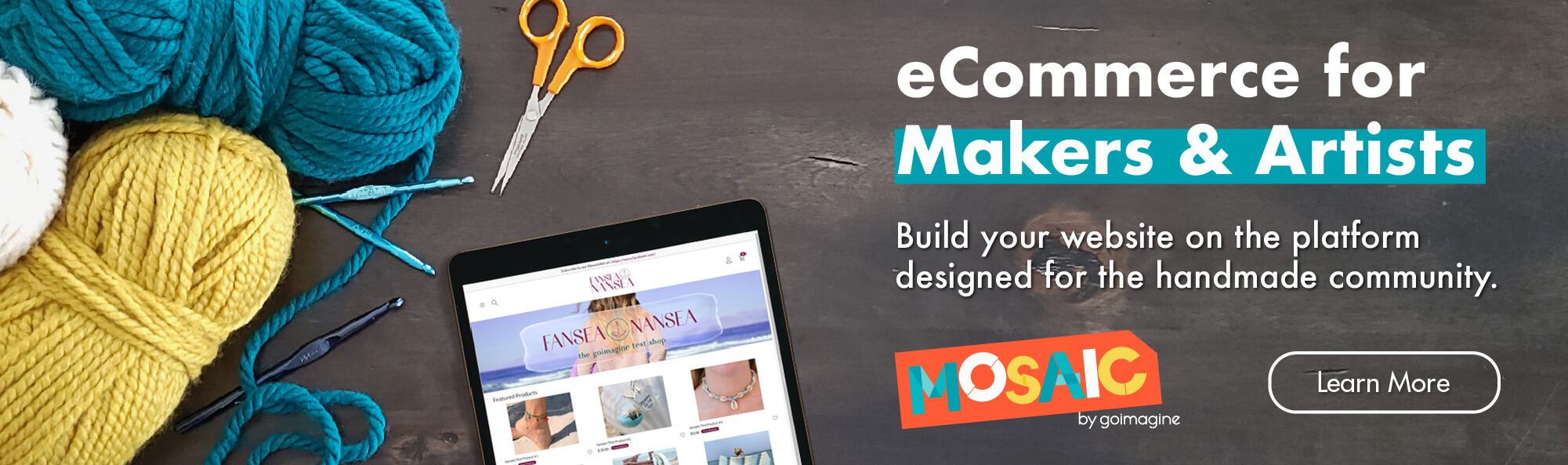 Etsy Alternatives to Sell your Crafts. Join the handmade movement. Start your handmade website with goimagine.